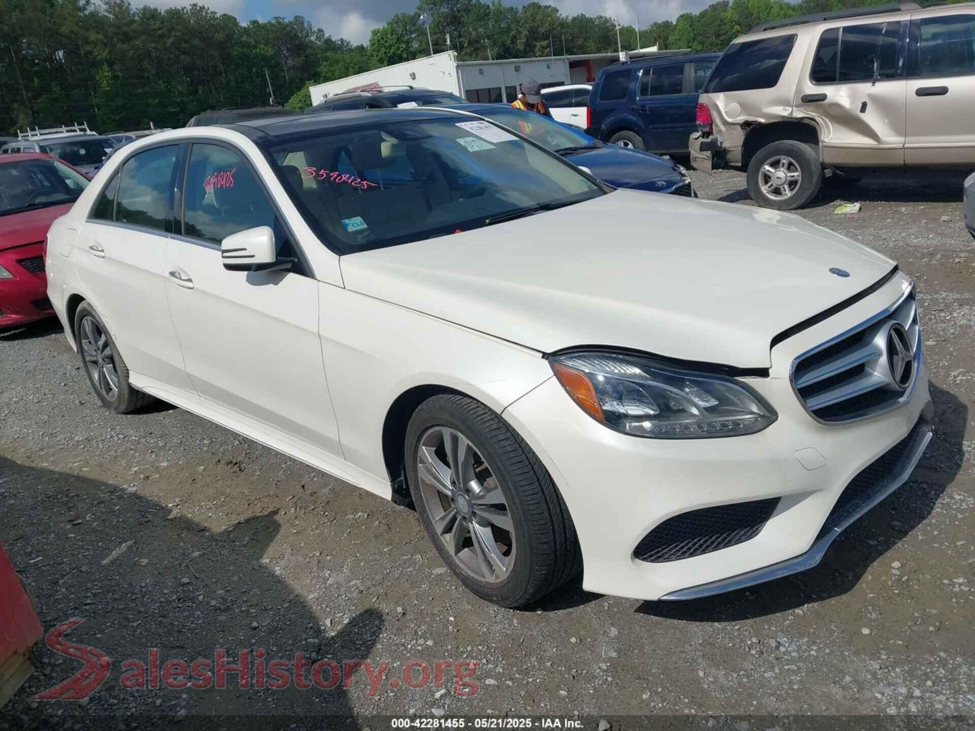2016 MERCEDES-BENZ E 250 BLUETEC — VIN WDDHF0EB3GB250414