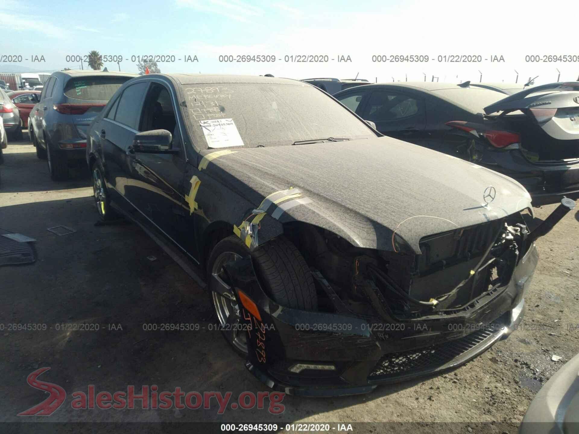 2011 MERCEDES-BENZ E — VIN WDDHF5GB9BA286679