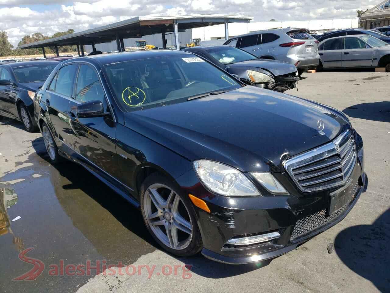 2012 MERCEDES-BENZ E-CLASS — VIN WDDHF5KB0CA531295