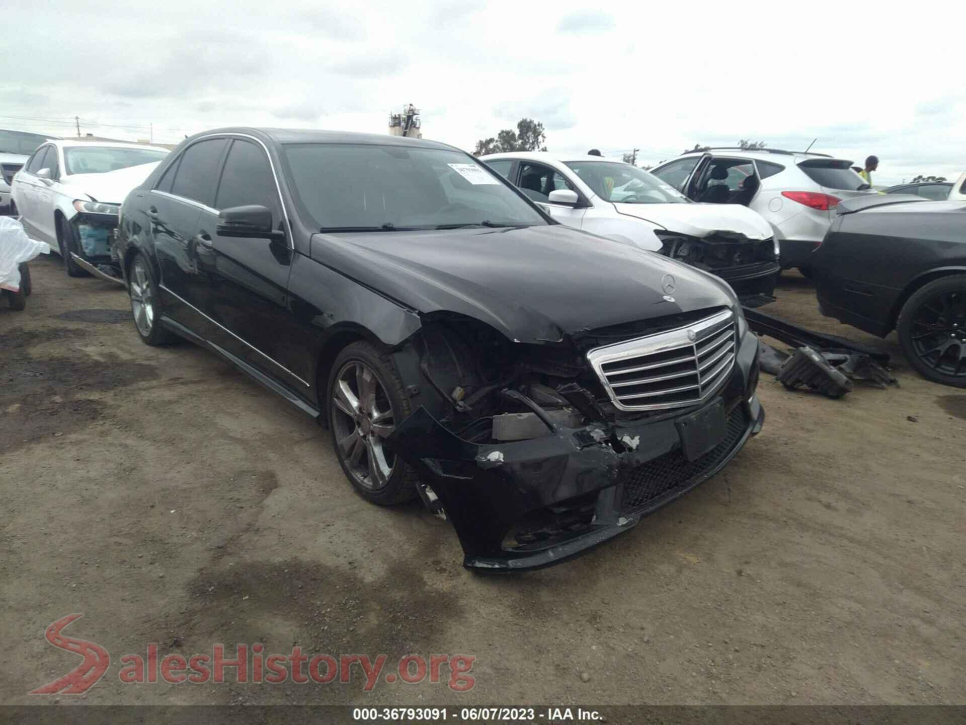 2013 MERCEDES-BENZ E-CLASS — VIN WDDHF5KB0DA733376