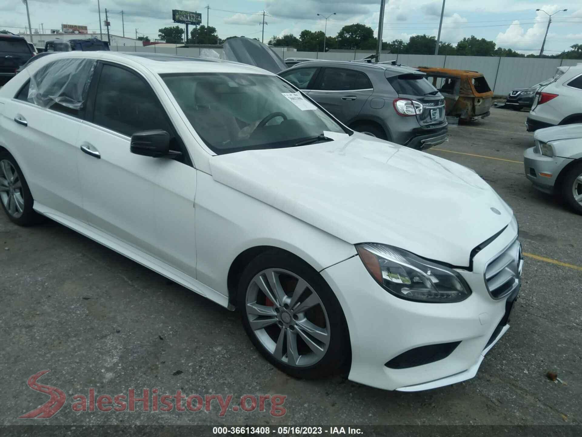 2016 MERCEDES-BENZ E-CLASS — VIN WDDHF5KB1GB326942