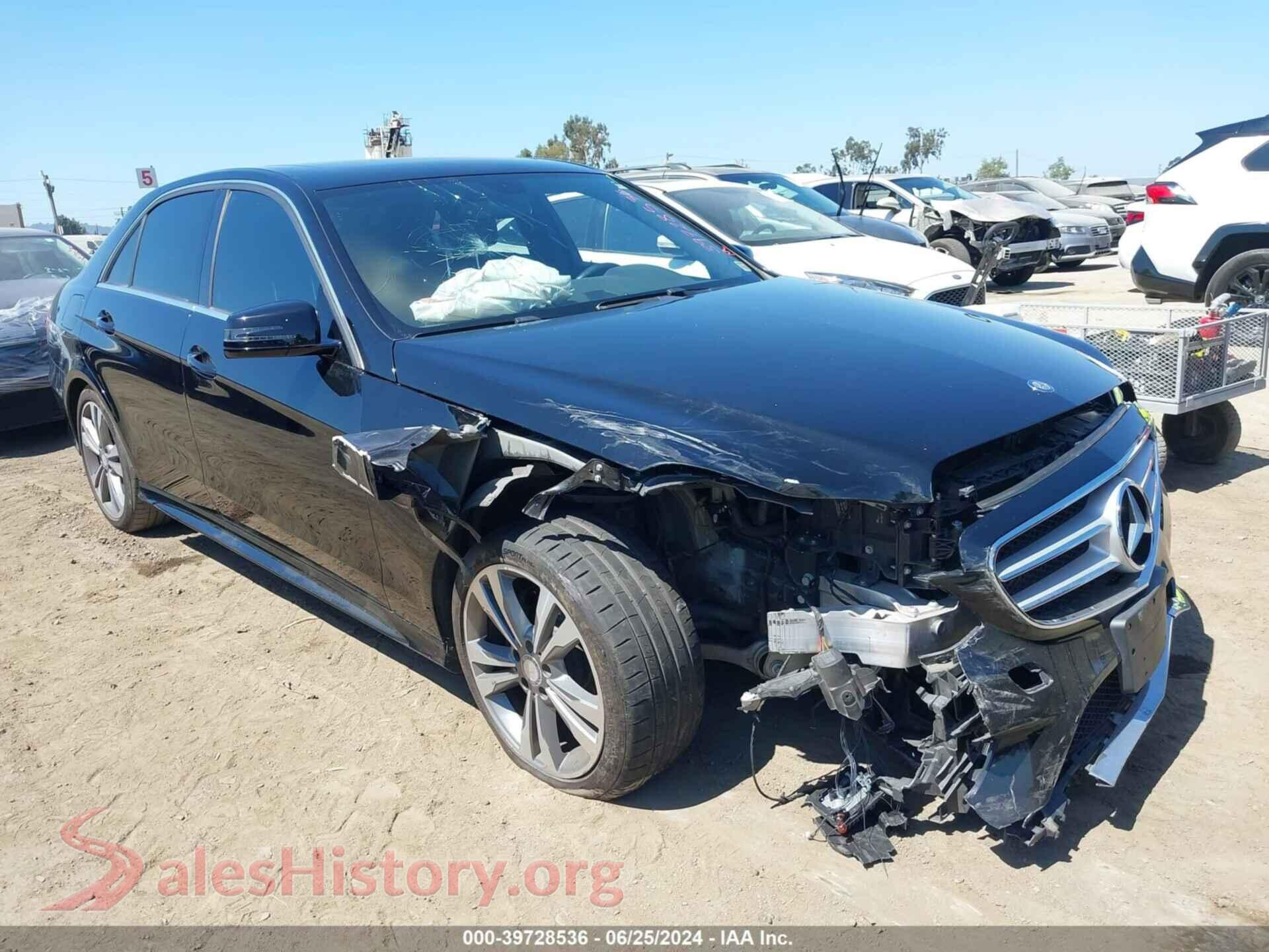2016 MERCEDES-BENZ E 350 — VIN WDDHF5KB3GB183489