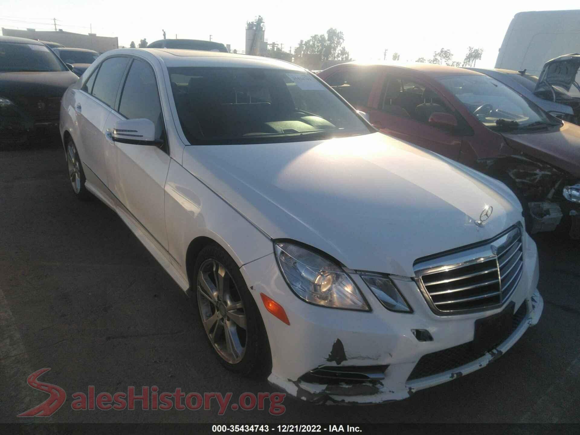 2013 MERCEDES-BENZ E-CLASS — VIN WDDHF5KB5DA723507