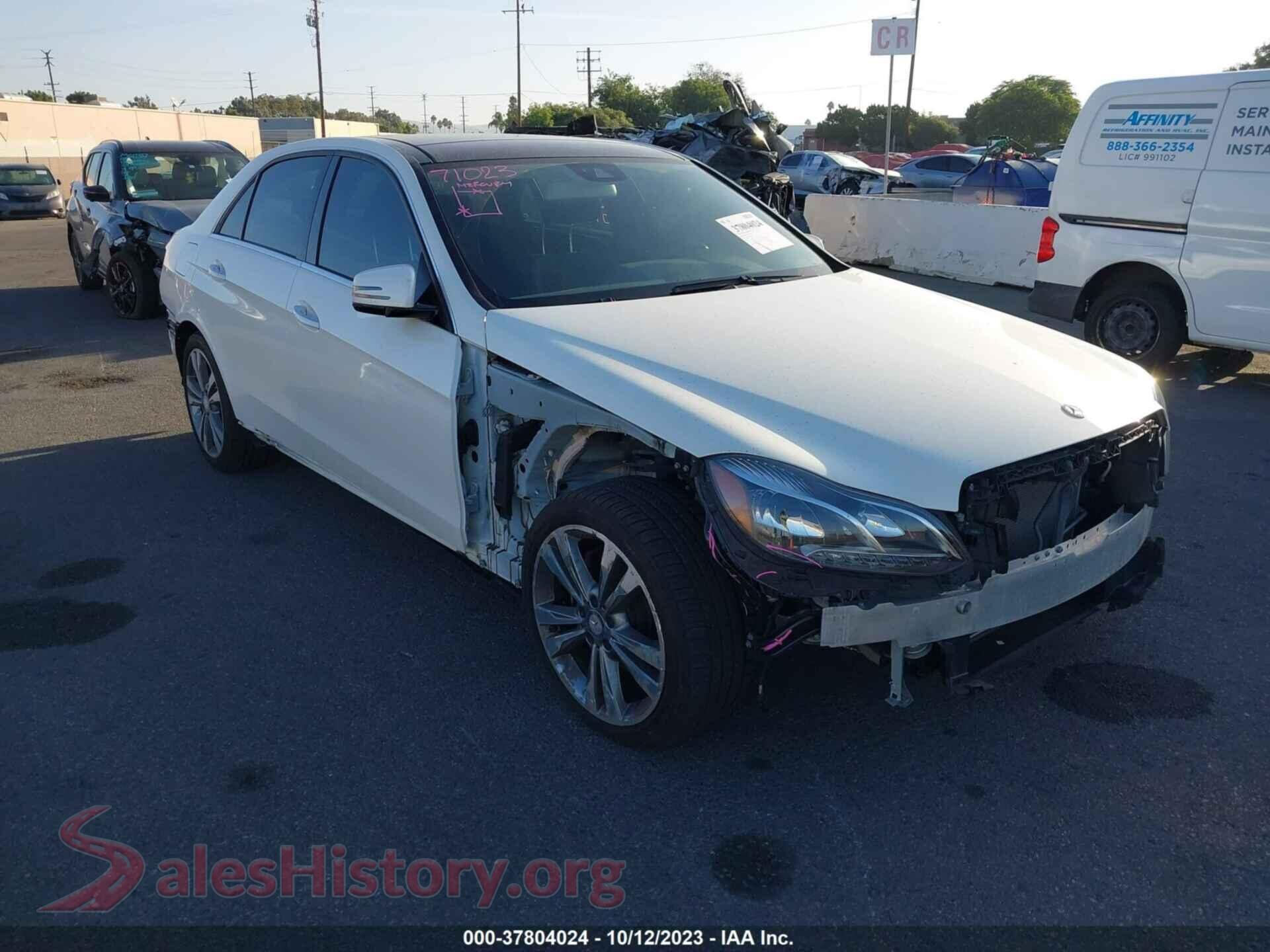 2014 MERCEDES-BENZ E 350 — VIN WDDHF5KB5EA898292