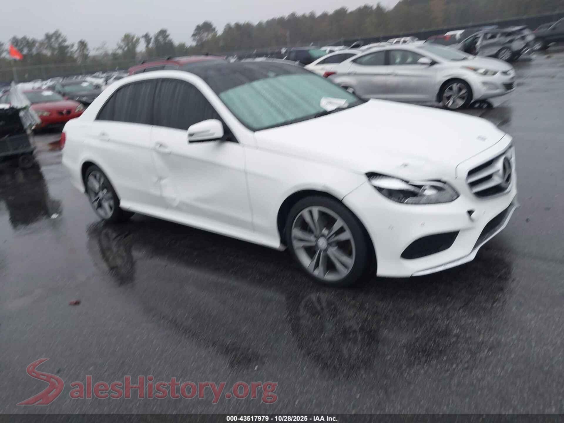 2016 MERCEDES-BENZ E 350 — VIN WDDHF5KB5GB181176