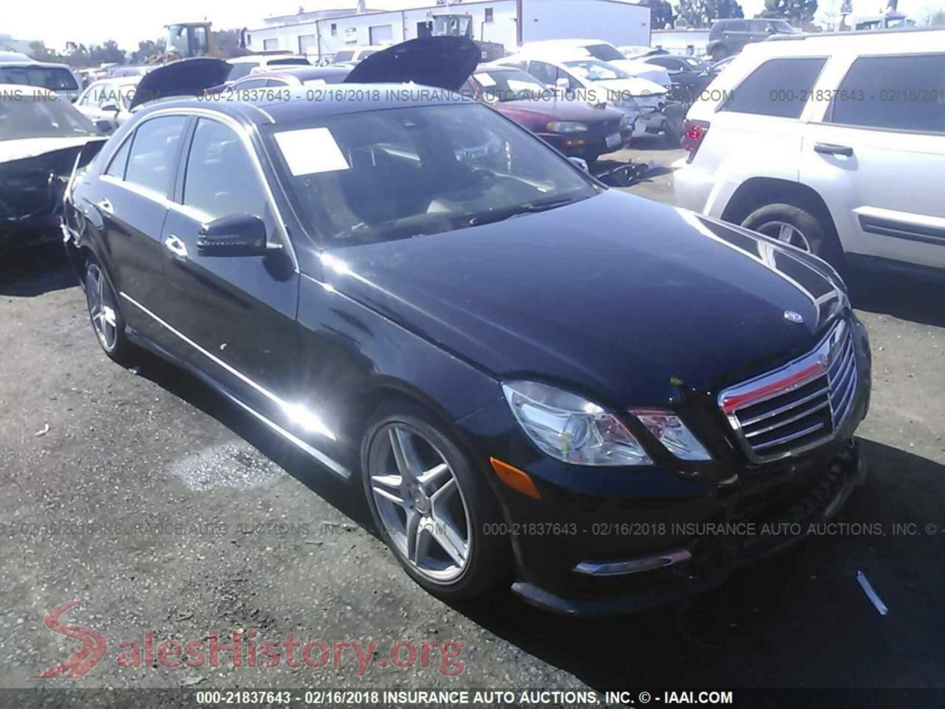 2013 Mercedes-benz E — VIN WDDHF5KB6DA667321