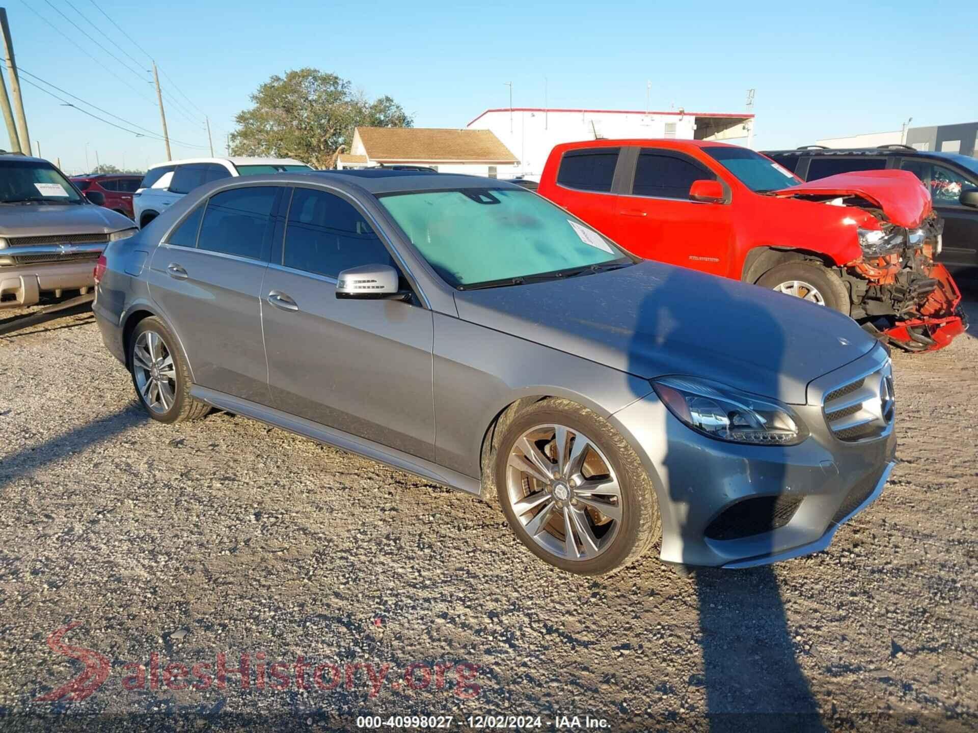 2014 MERCEDES-BENZ E 350 — VIN WDDHF5KB6EA880108