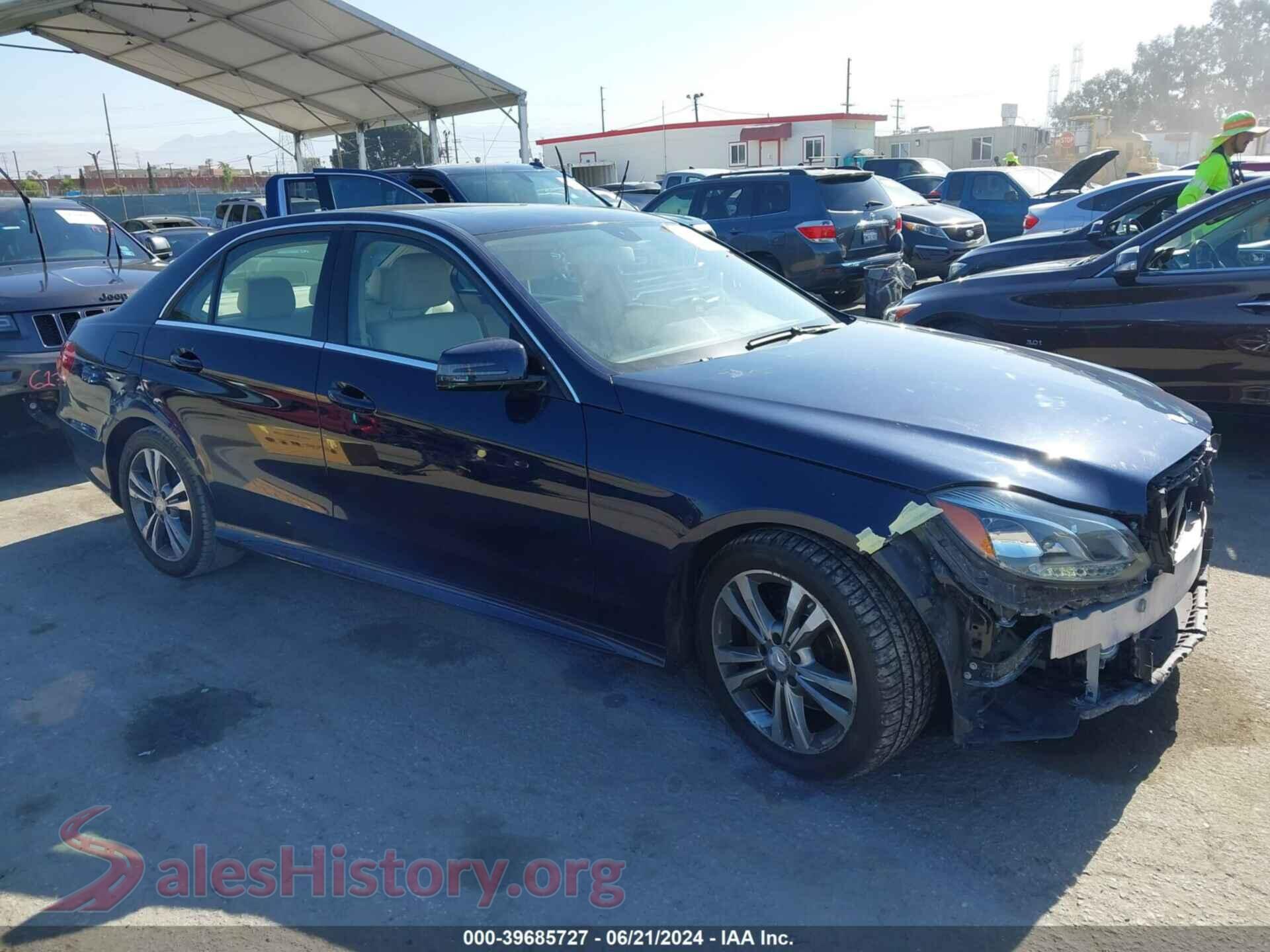 2014 MERCEDES-BENZ E 350 — VIN WDDHF5KB7EA810231
