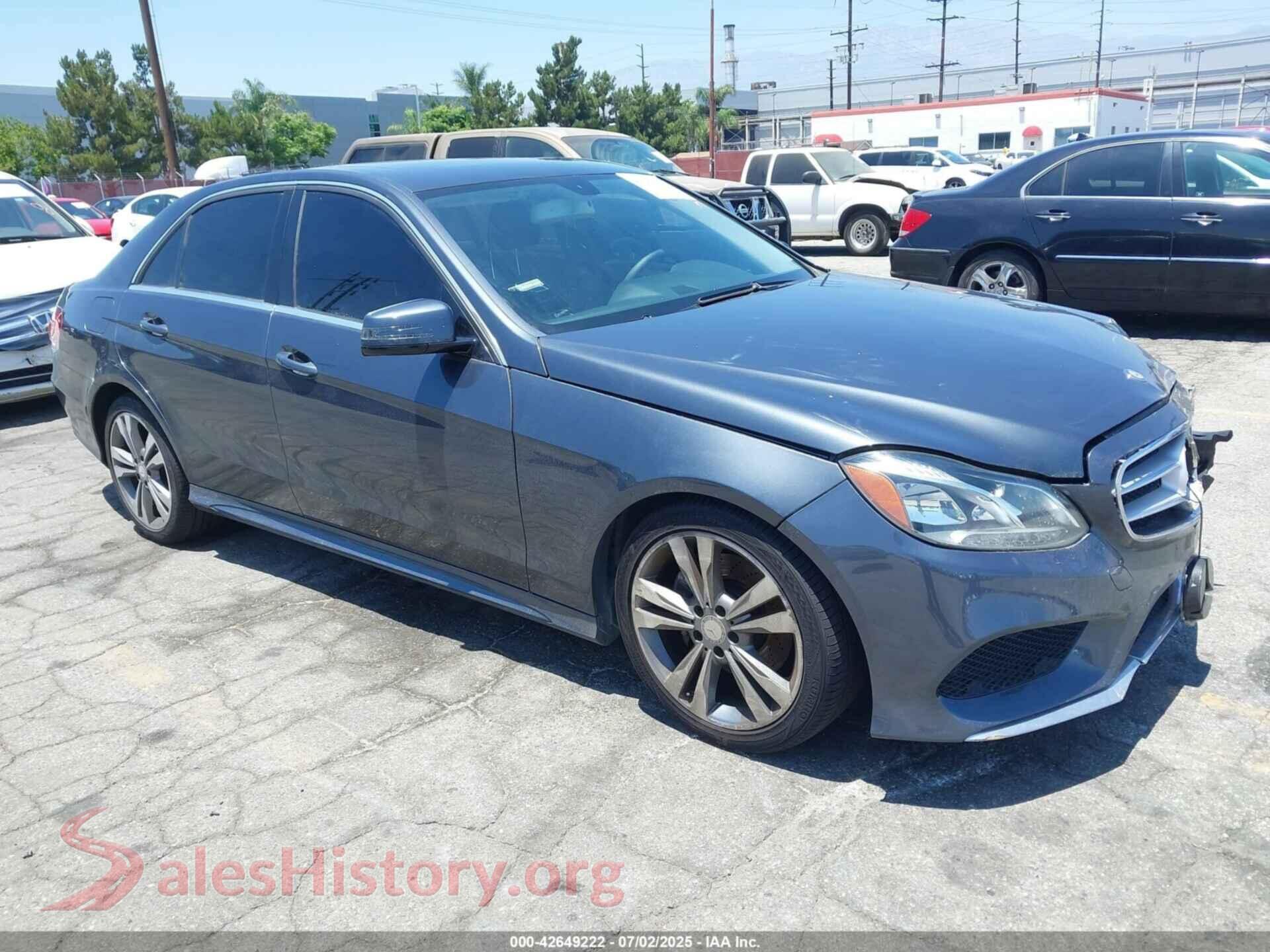2014 MERCEDES-BENZ E 350 — VIN WDDHF5KB9EA889966