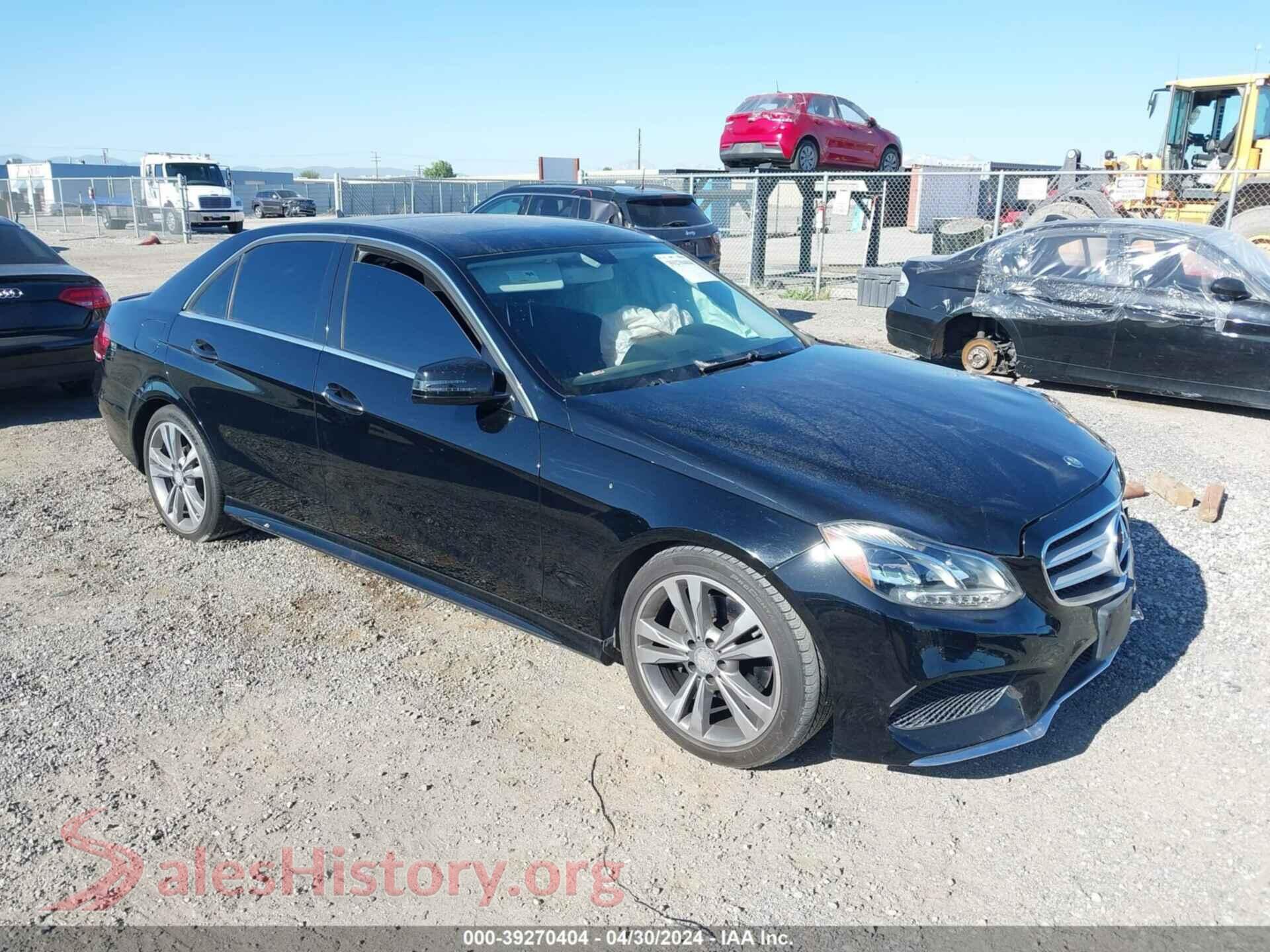 2014 MERCEDES-BENZ E 350 — VIN WDDHF5KB9EA902439