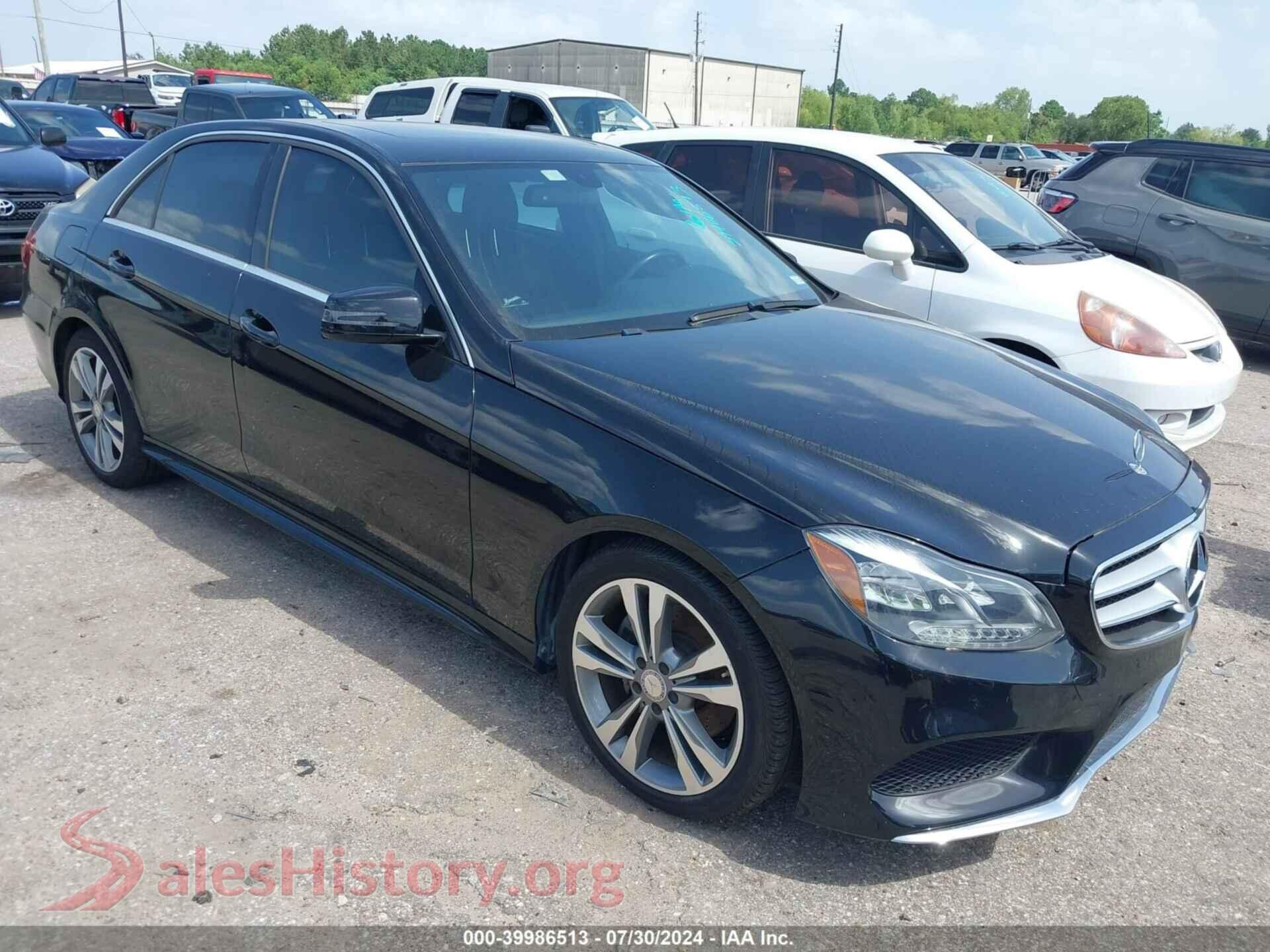 2014 MERCEDES-BENZ E 350 — VIN WDDHF5KB9EB034887