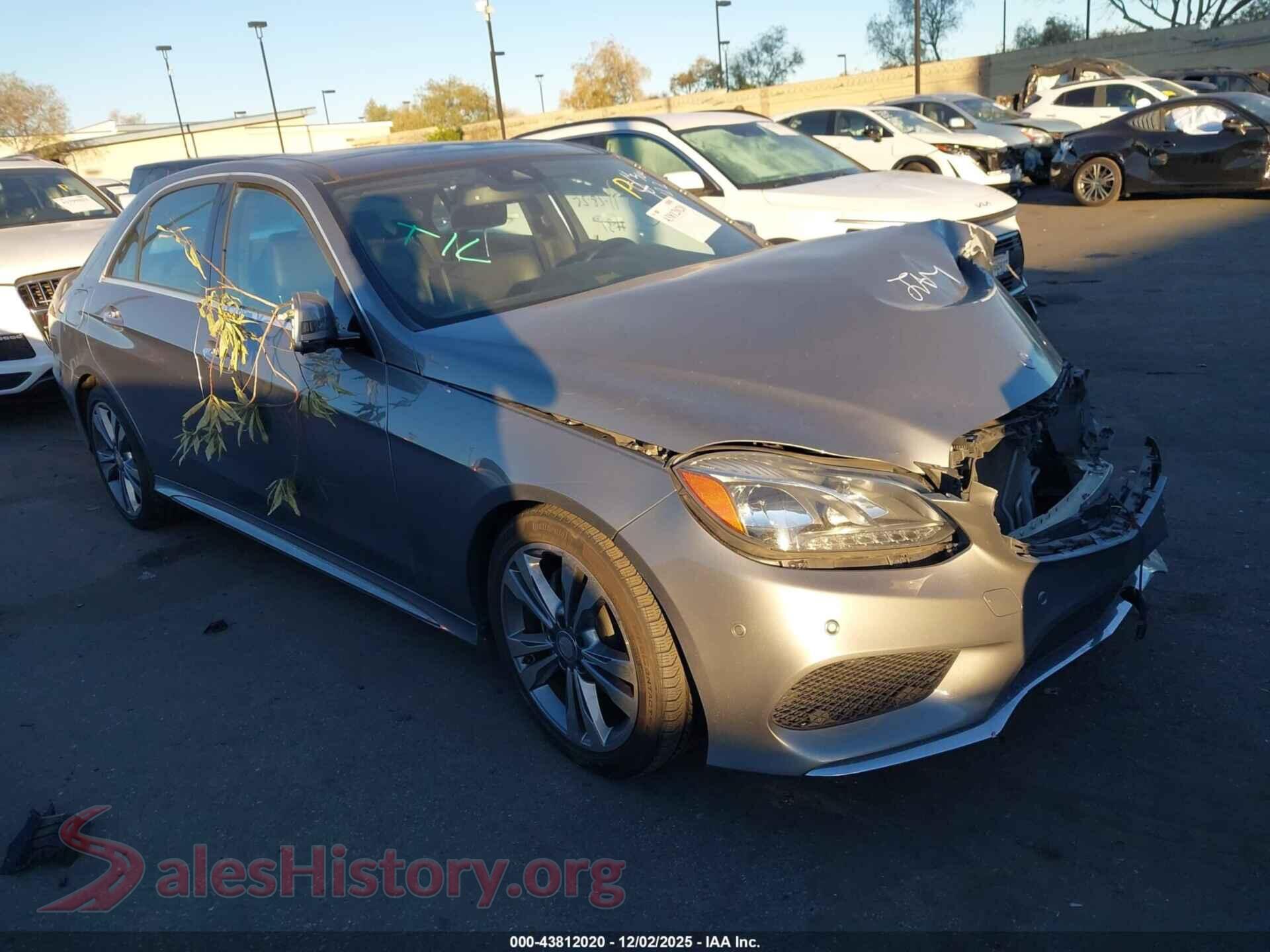 2015 MERCEDES-BENZ E 350 — VIN WDDHF5KBXFB086577