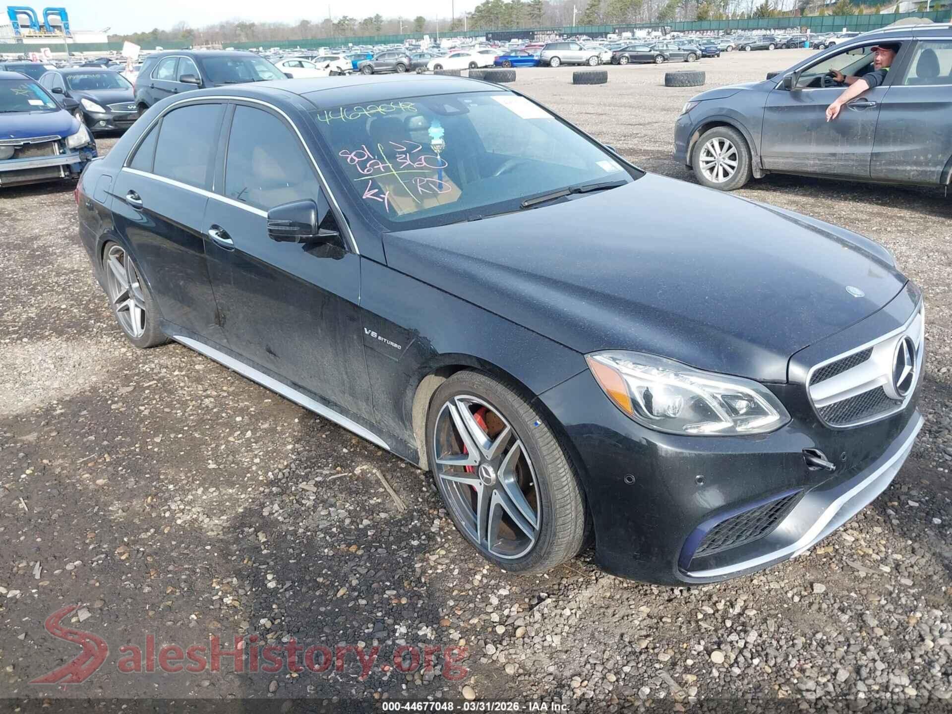 2016 MERCEDES-BENZ AMG E 63 — VIN WDDHF7GB5GB271660