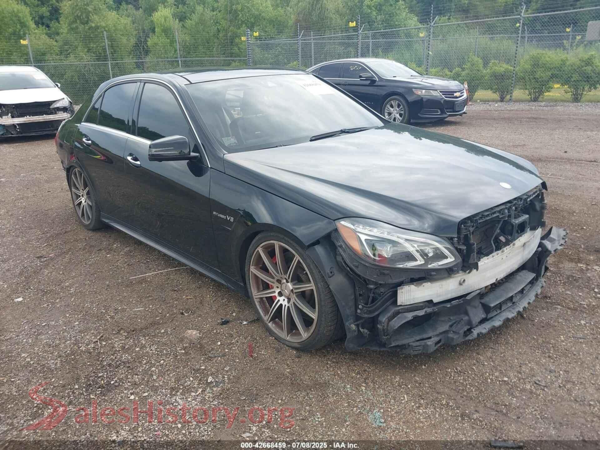 2014 MERCEDES-BENZ E 63 AMG — VIN WDDHF7GB8EA956044