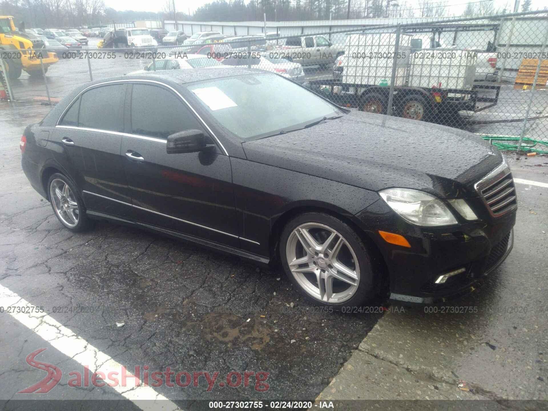 2011 MERCEDES-BENZ E — VIN WDDHF8HB0BA352553