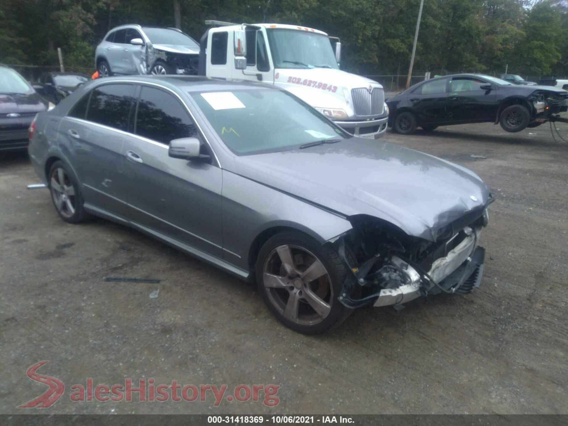 2011 MERCEDES-BENZ E-CLASS — VIN WDDHF8HB2BA448667