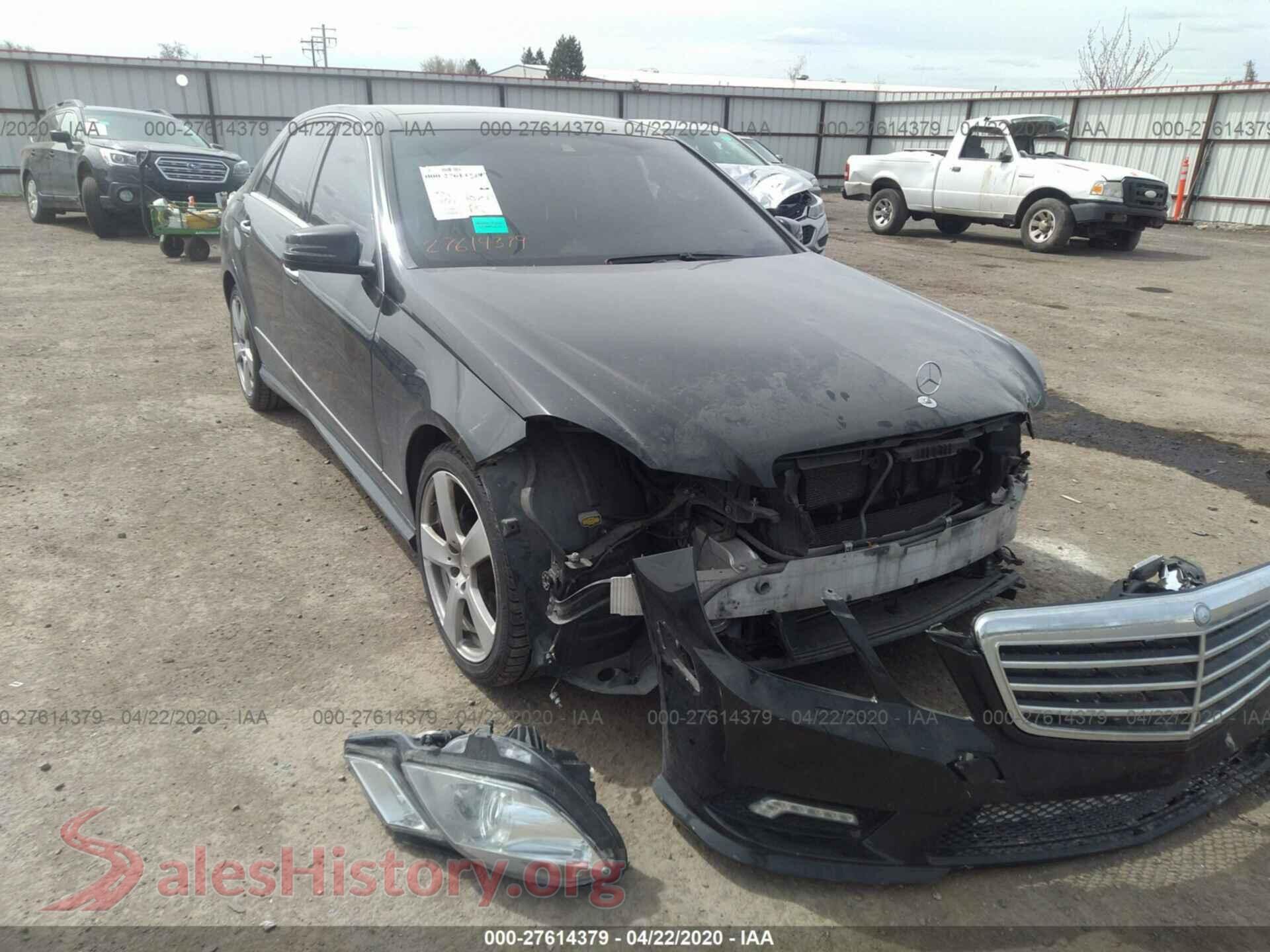 2011 MERCEDES-BENZ E — VIN WDDHF8HB9BA473260