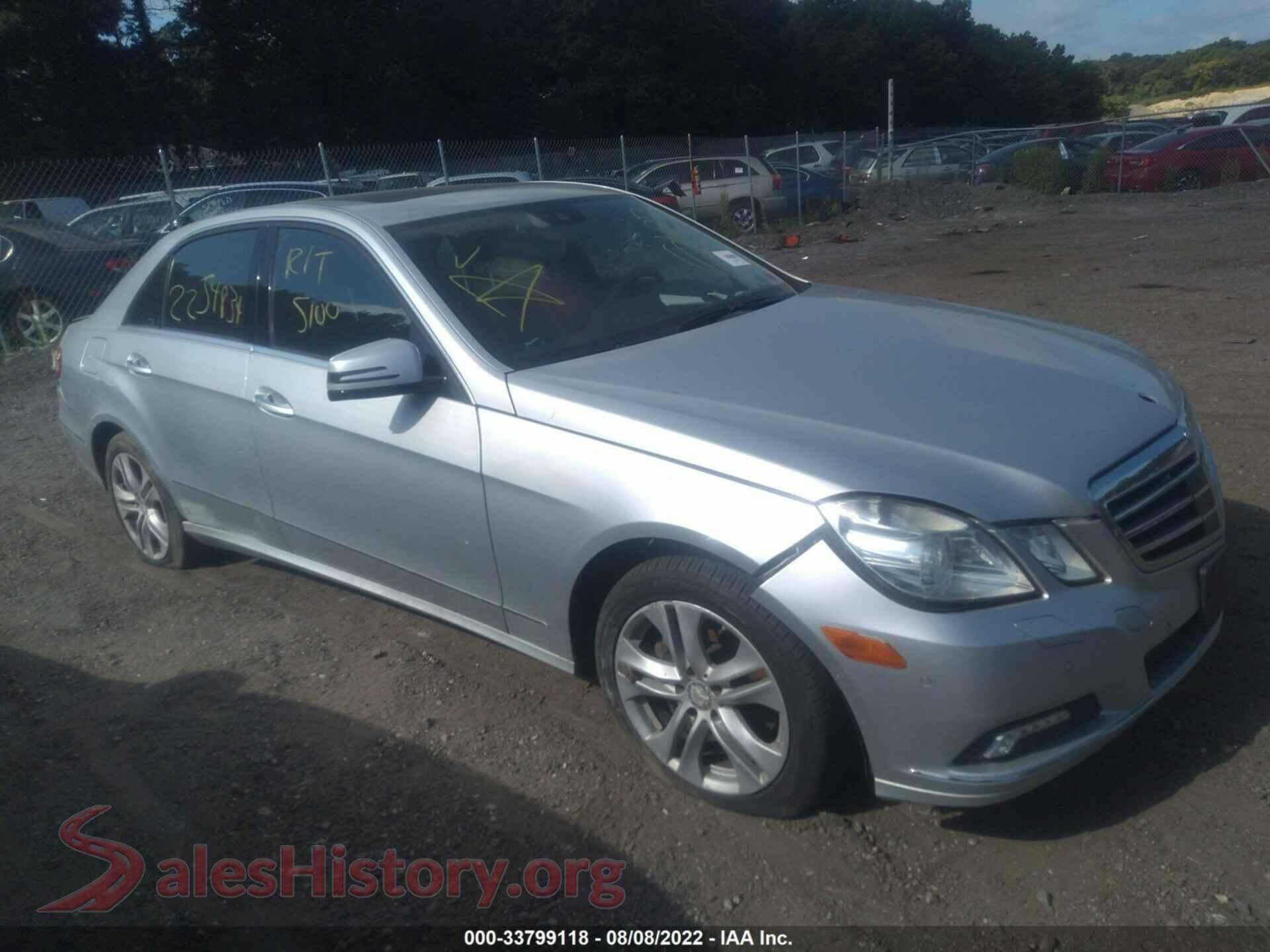 2010 MERCEDES-BENZ E-CLASS — VIN WDDHF8HBXAA072749