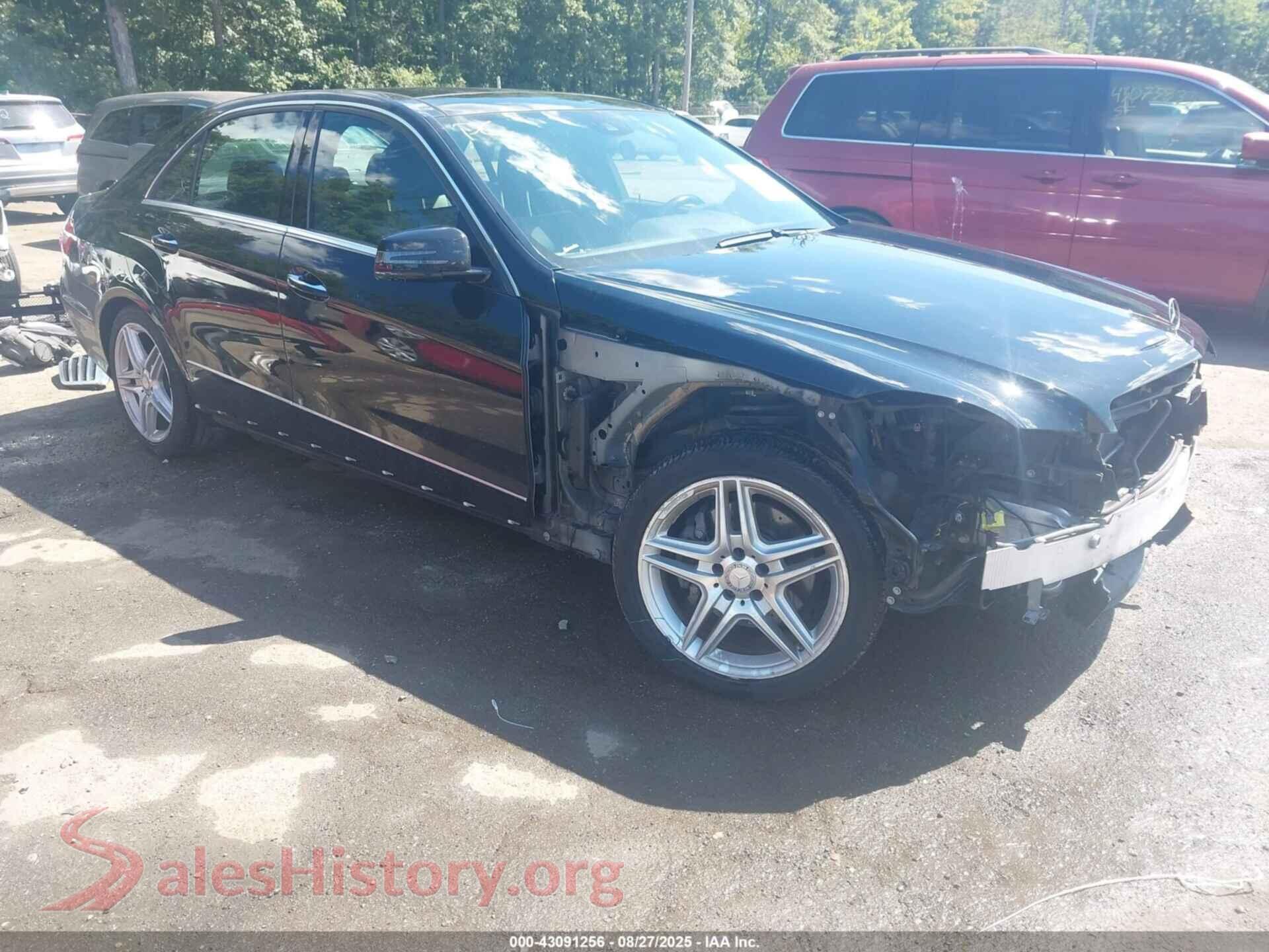 2013 MERCEDES-BENZ E 350 — VIN WDDHF8JB0DA764775