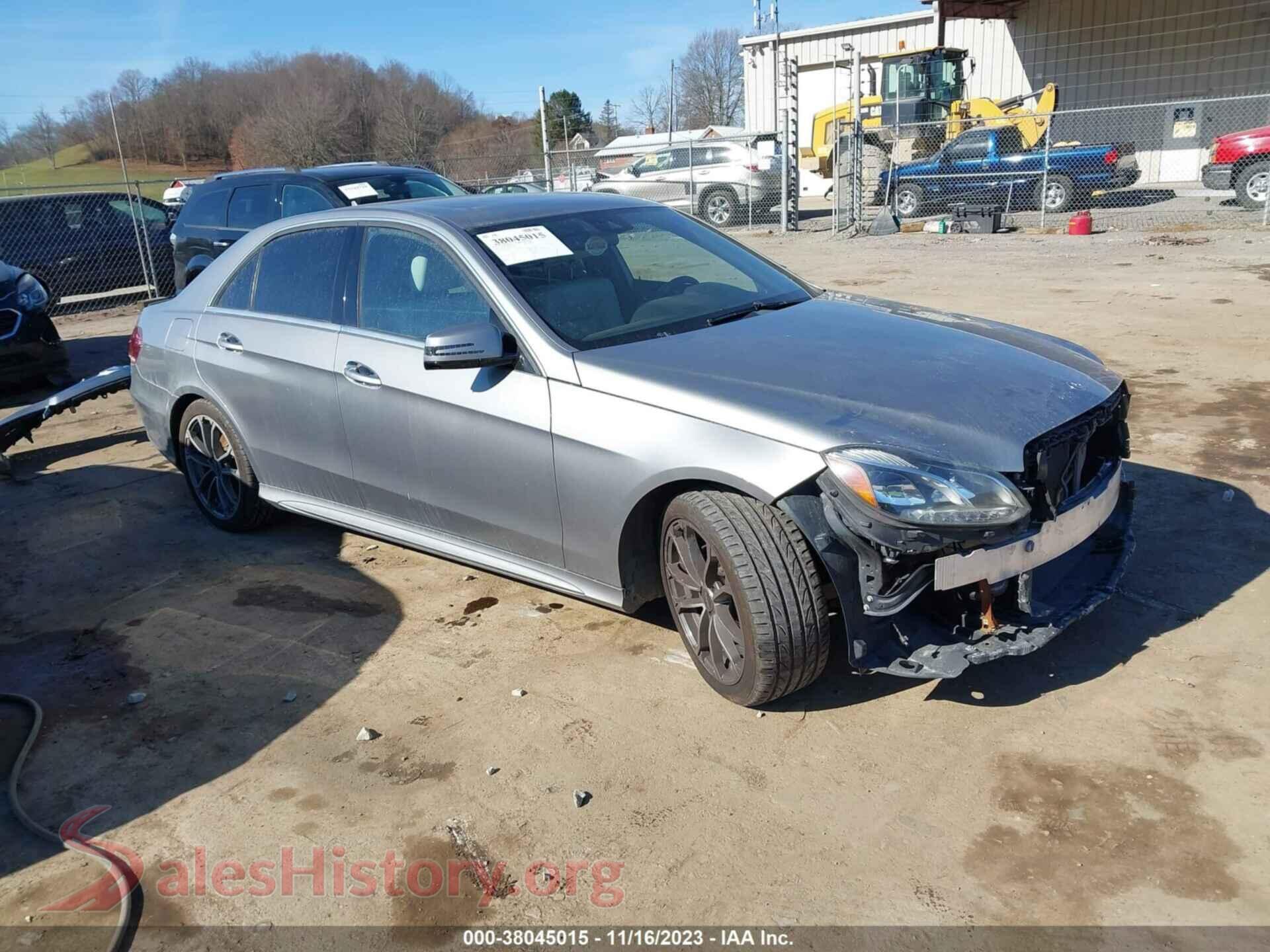 2014 MERCEDES-BENZ E 350 — VIN WDDHF8JB0EA924705