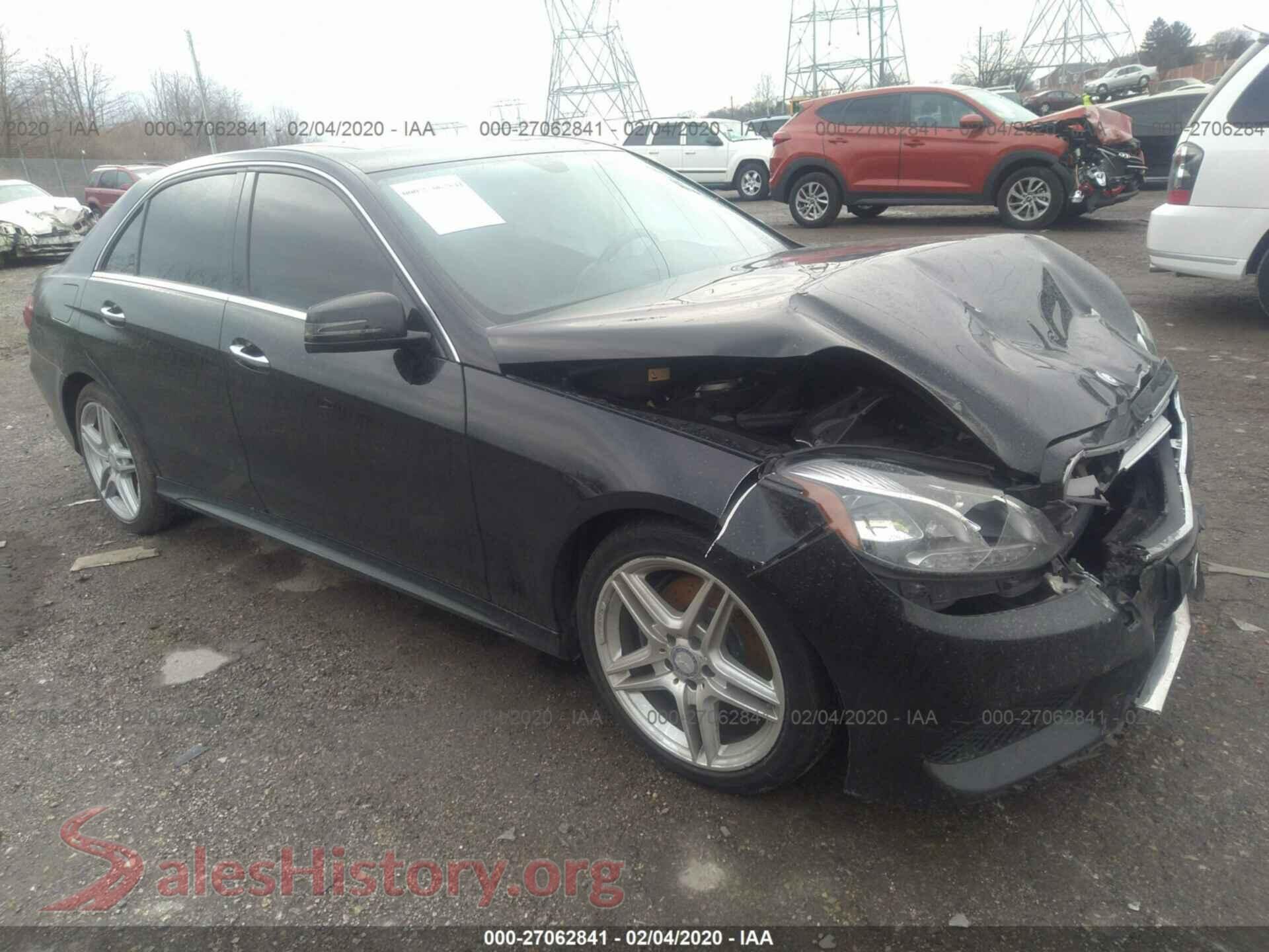 2014 MERCEDES-BENZ E — VIN WDDHF8JB1EA811894