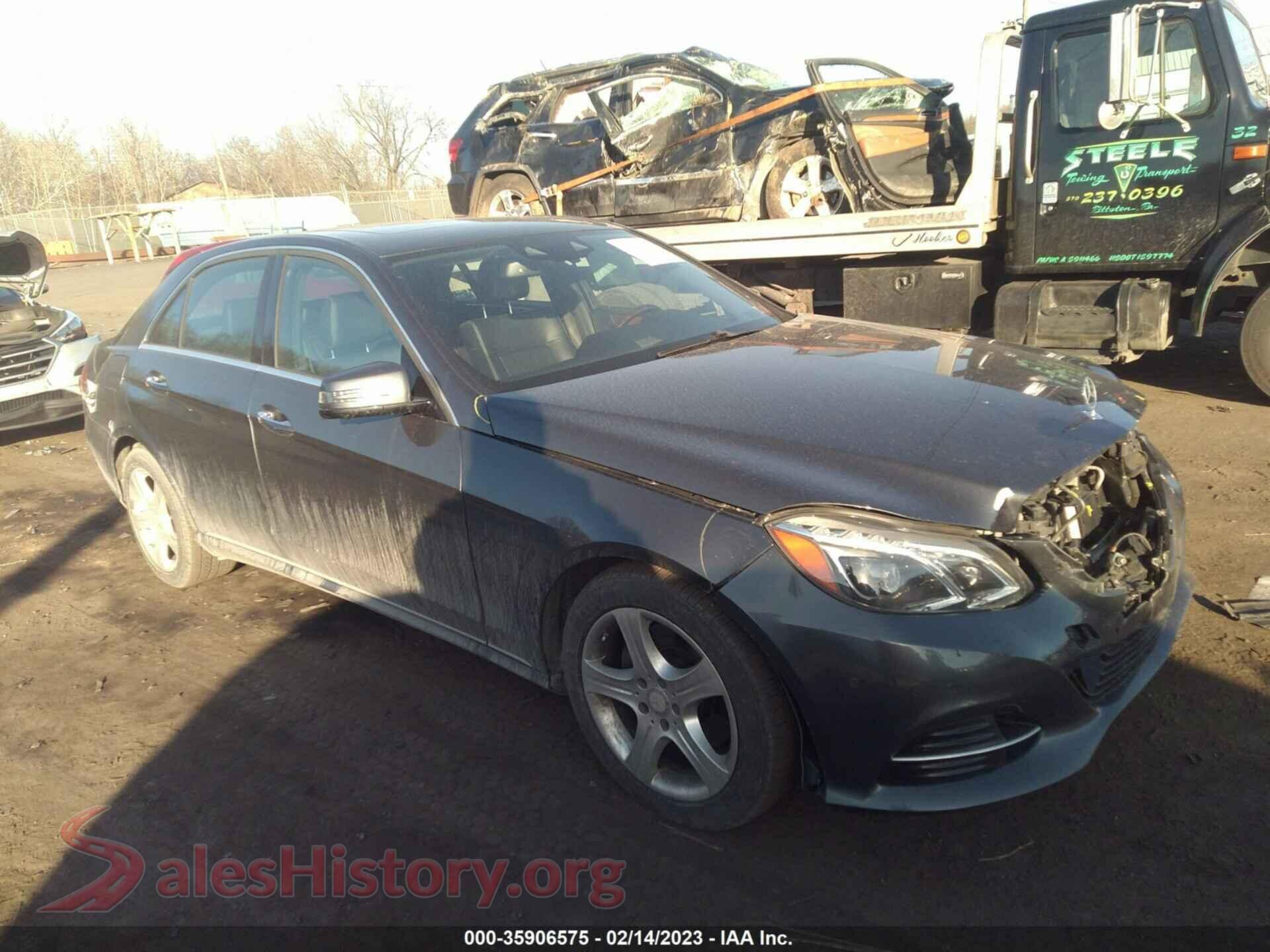 2014 MERCEDES-BENZ E-CLASS — VIN WDDHF8JB2EB011843