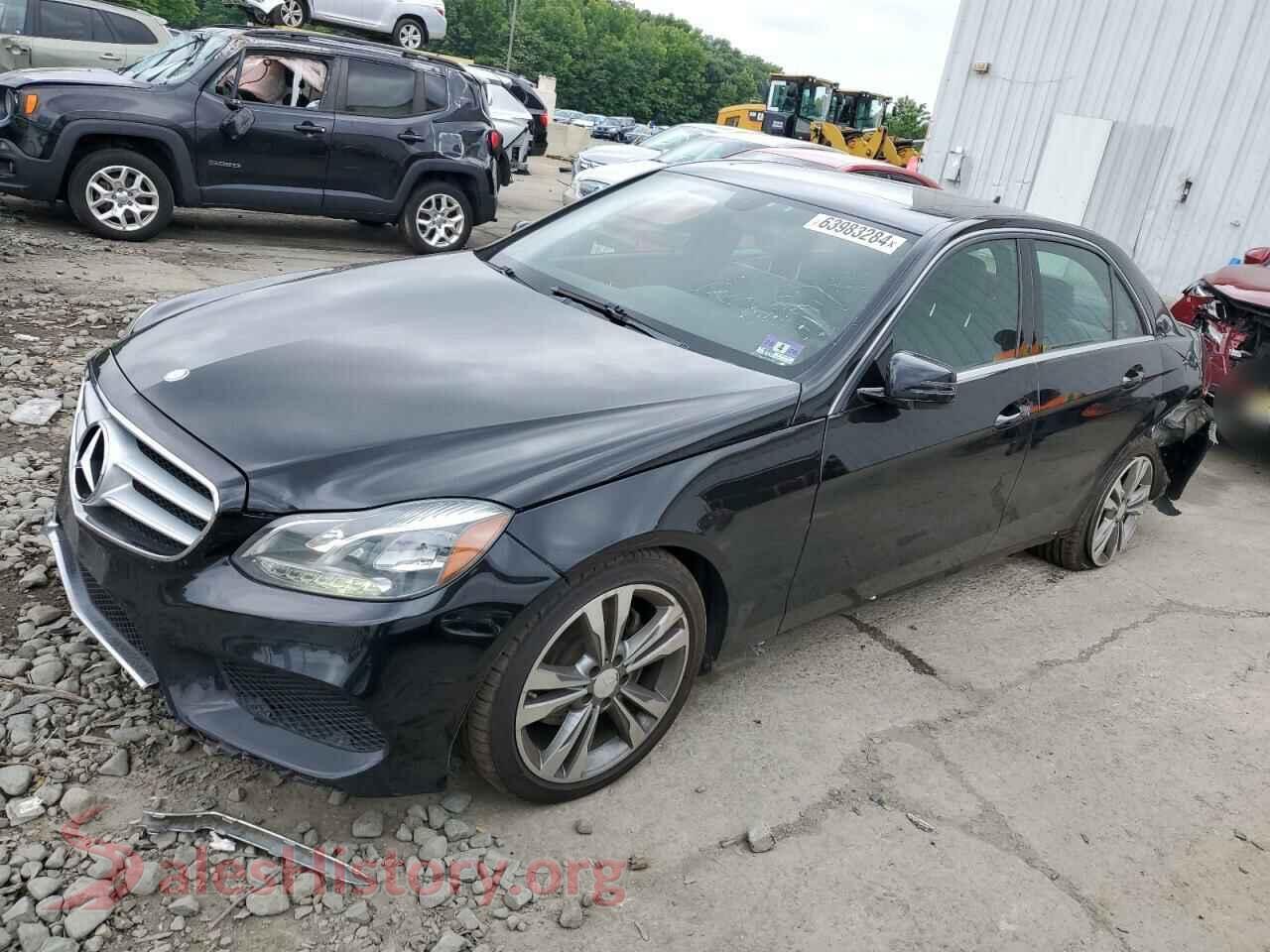 2014 MERCEDES-BENZ E-CLASS — VIN WDDHF8JB3EA786268