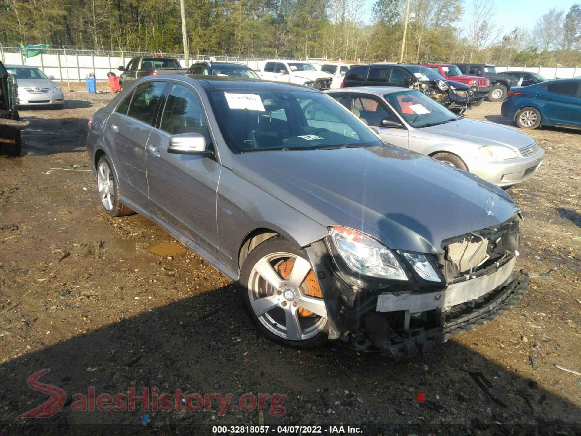 2012 MERCEDES-BENZ E-CLASS — VIN WDDHF8JB4CA550130