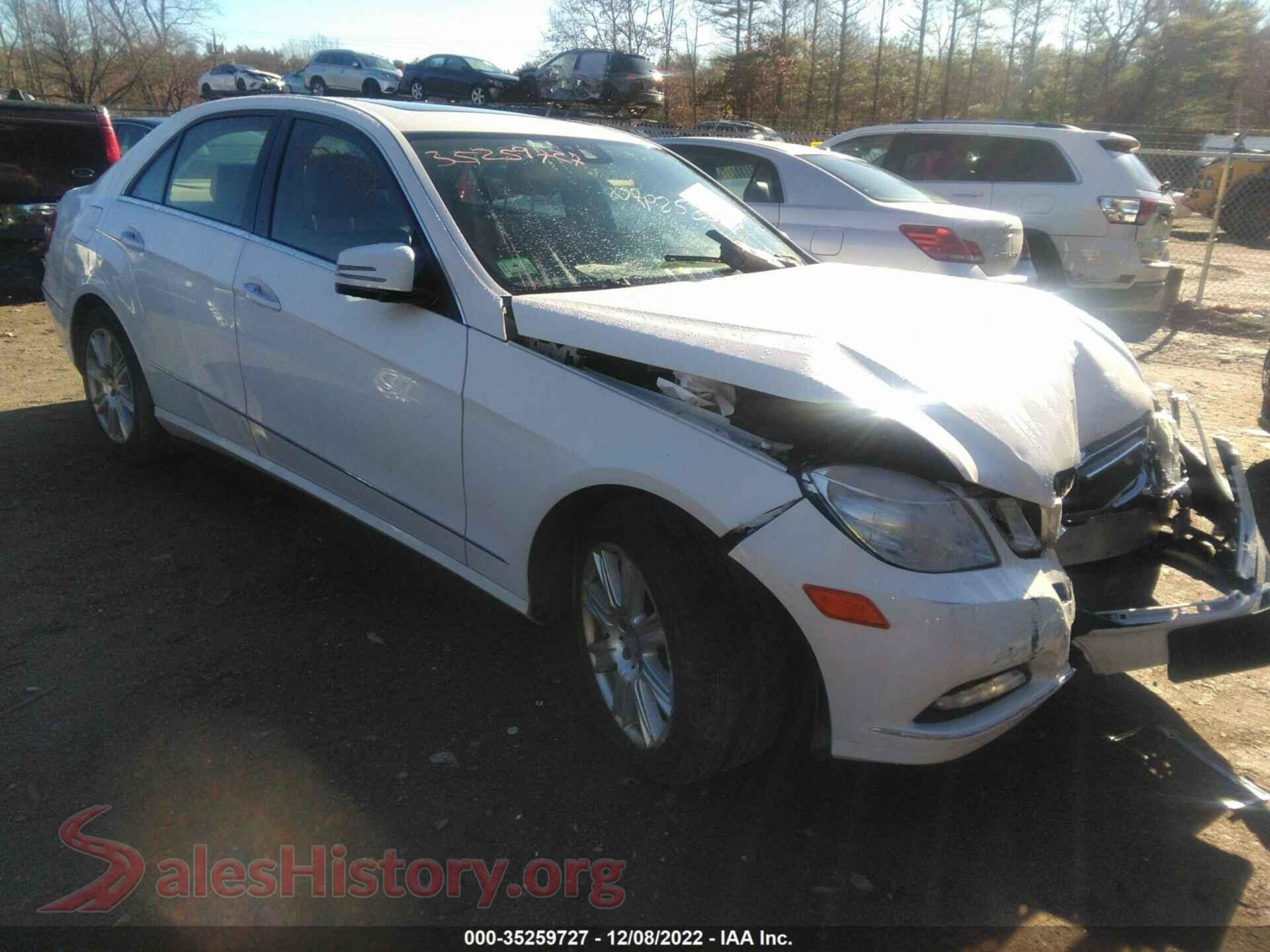 2013 MERCEDES-BENZ E-CLASS — VIN WDDHF8JB6DA754042