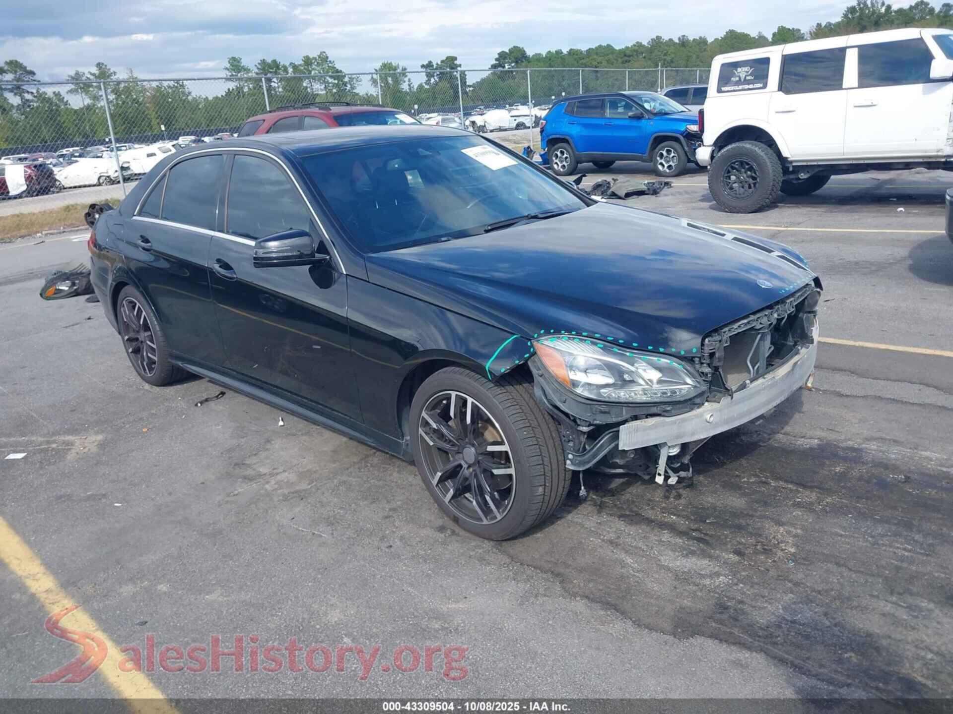 2014 MERCEDES-BENZ E 350 — VIN WDDHF8JB7EB012289
