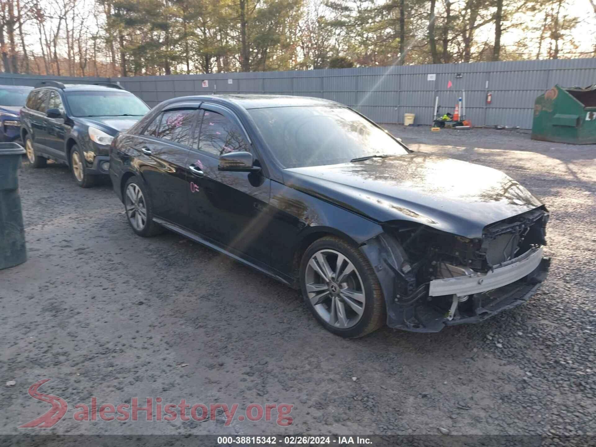 2016 MERCEDES-BENZ E 350 — VIN WDDHF8JB8GB169994