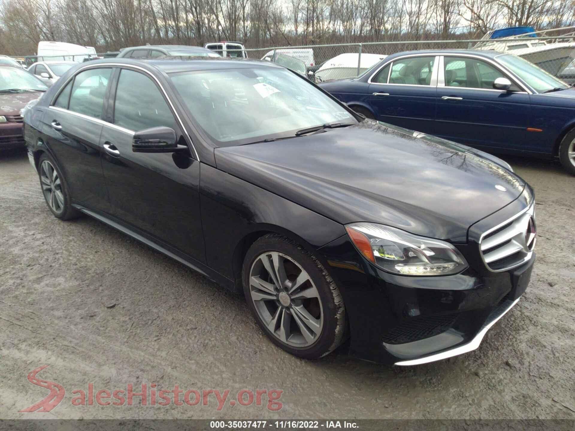 2014 MERCEDES-BENZ E-CLASS — VIN WDDHF8JB9EA991836
