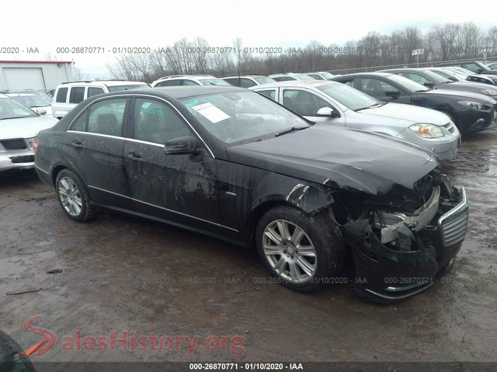 2012 MERCEDES-BENZ E — VIN WDDHF8JBXCA620584