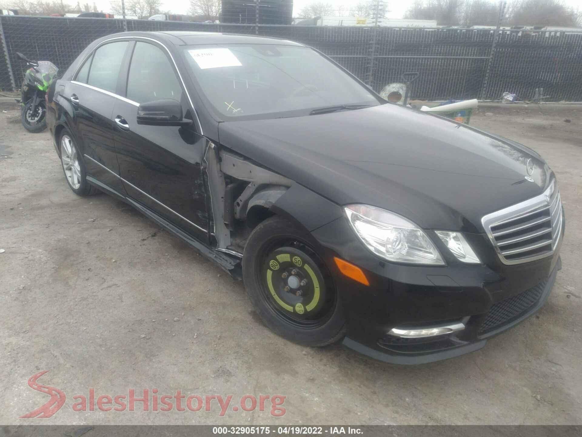 2012 MERCEDES-BENZ E-CLASS — VIN WDDHF8JBXCA629950