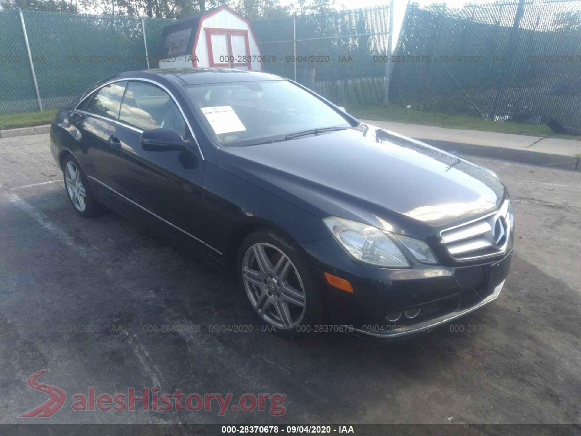 2010 MERCEDES-BENZ E-CLASS — VIN WDDKJ5GB8AF013674