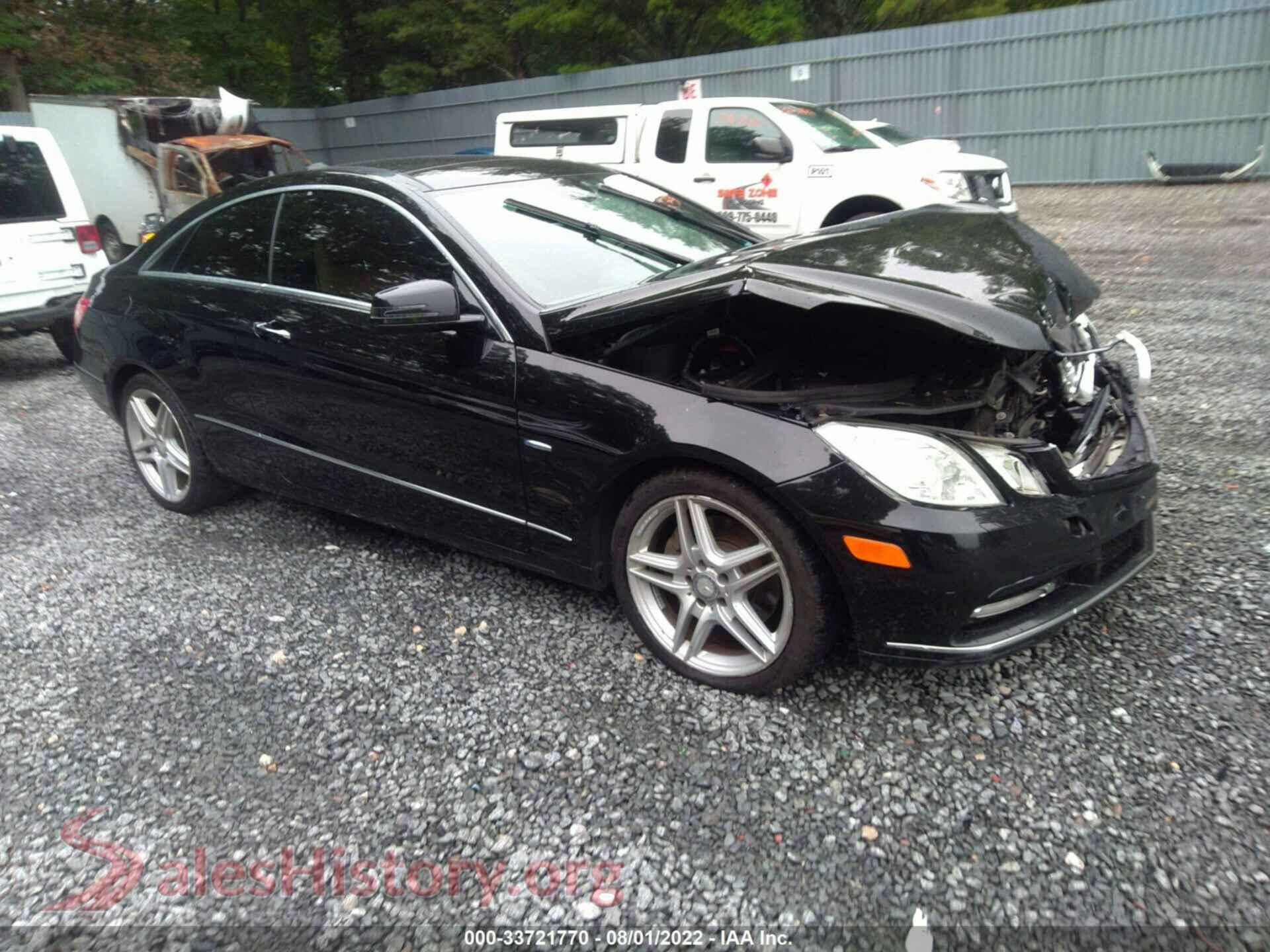 2012 MERCEDES-BENZ E-CLASS — VIN WDDKJ5KBXCF147581