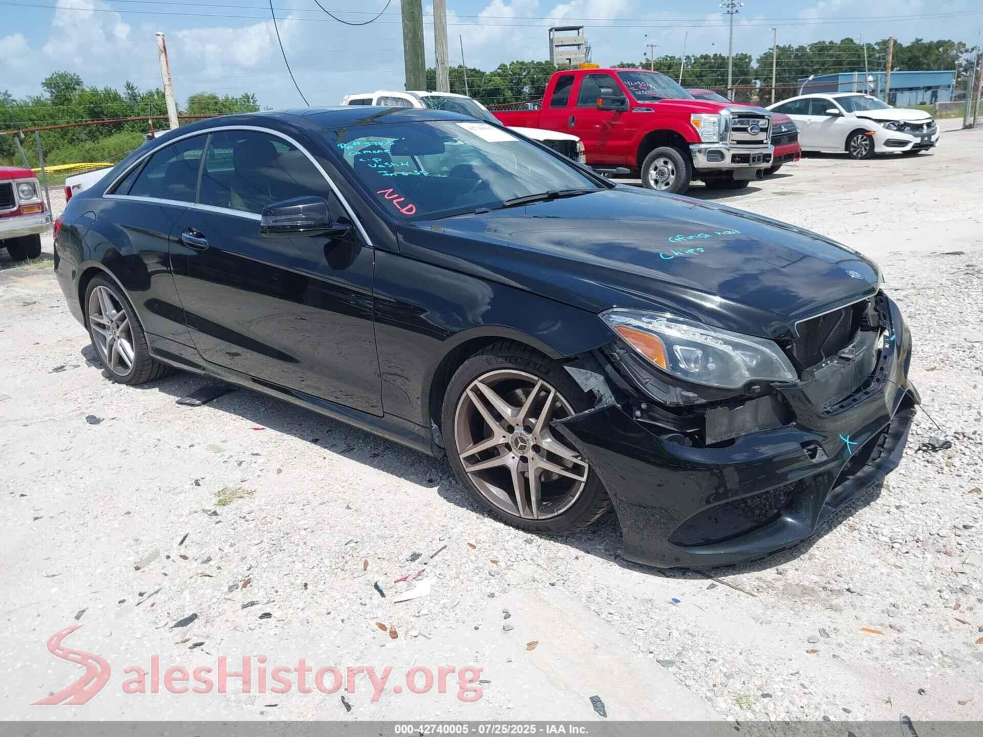 2016 MERCEDES-BENZ E 400 — VIN WDDKJ6FB1GF329031