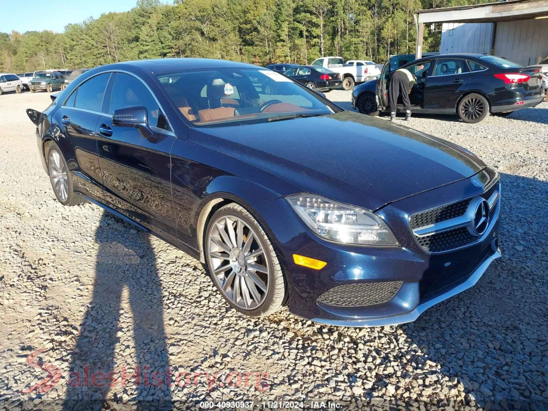 2016 MERCEDES-BENZ CLS 400 — VIN WDDLJ6FB5GA177952