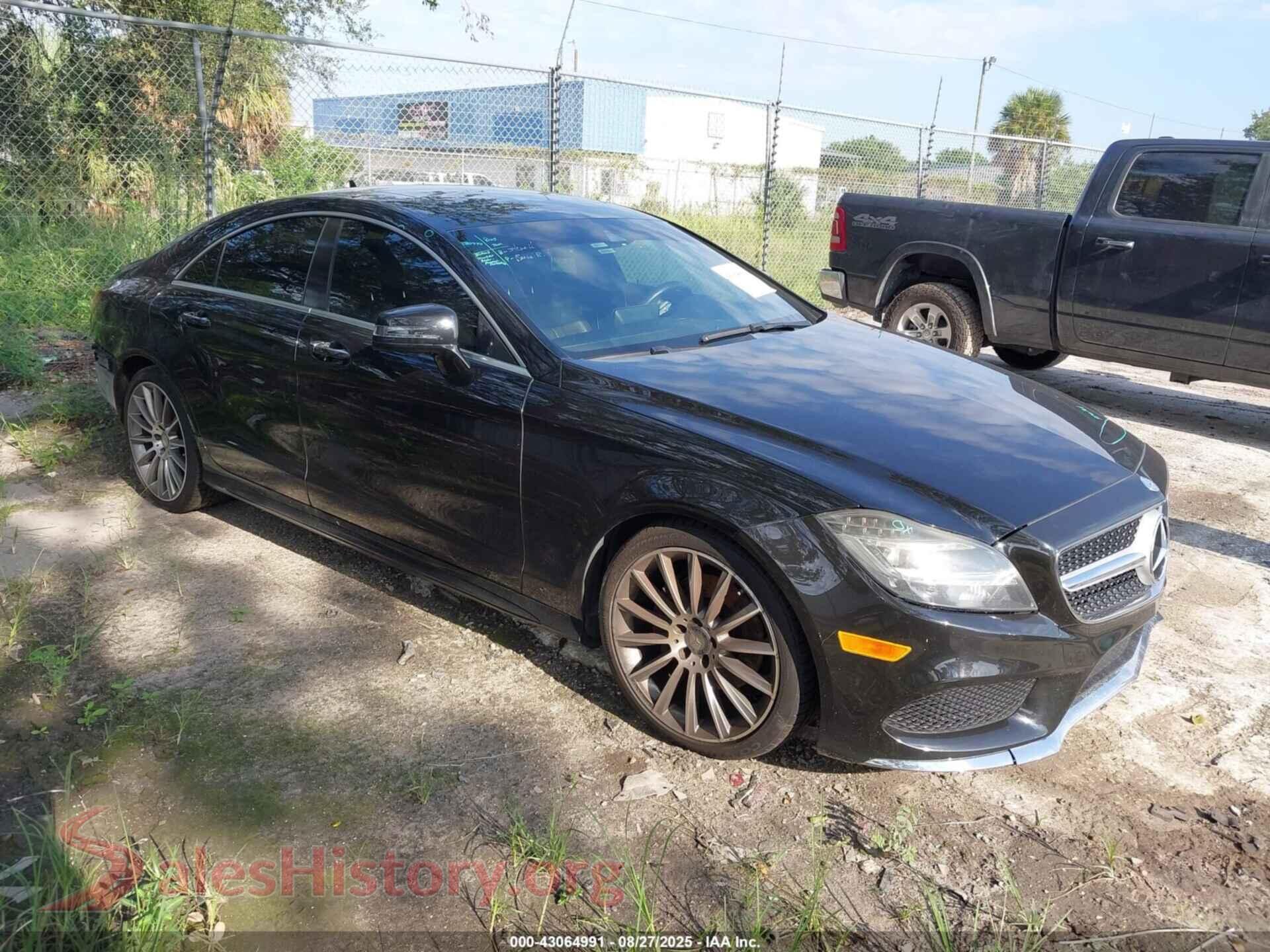 2016 MERCEDES-BENZ CLS 400 — VIN WDDLJ6FB6GA176194