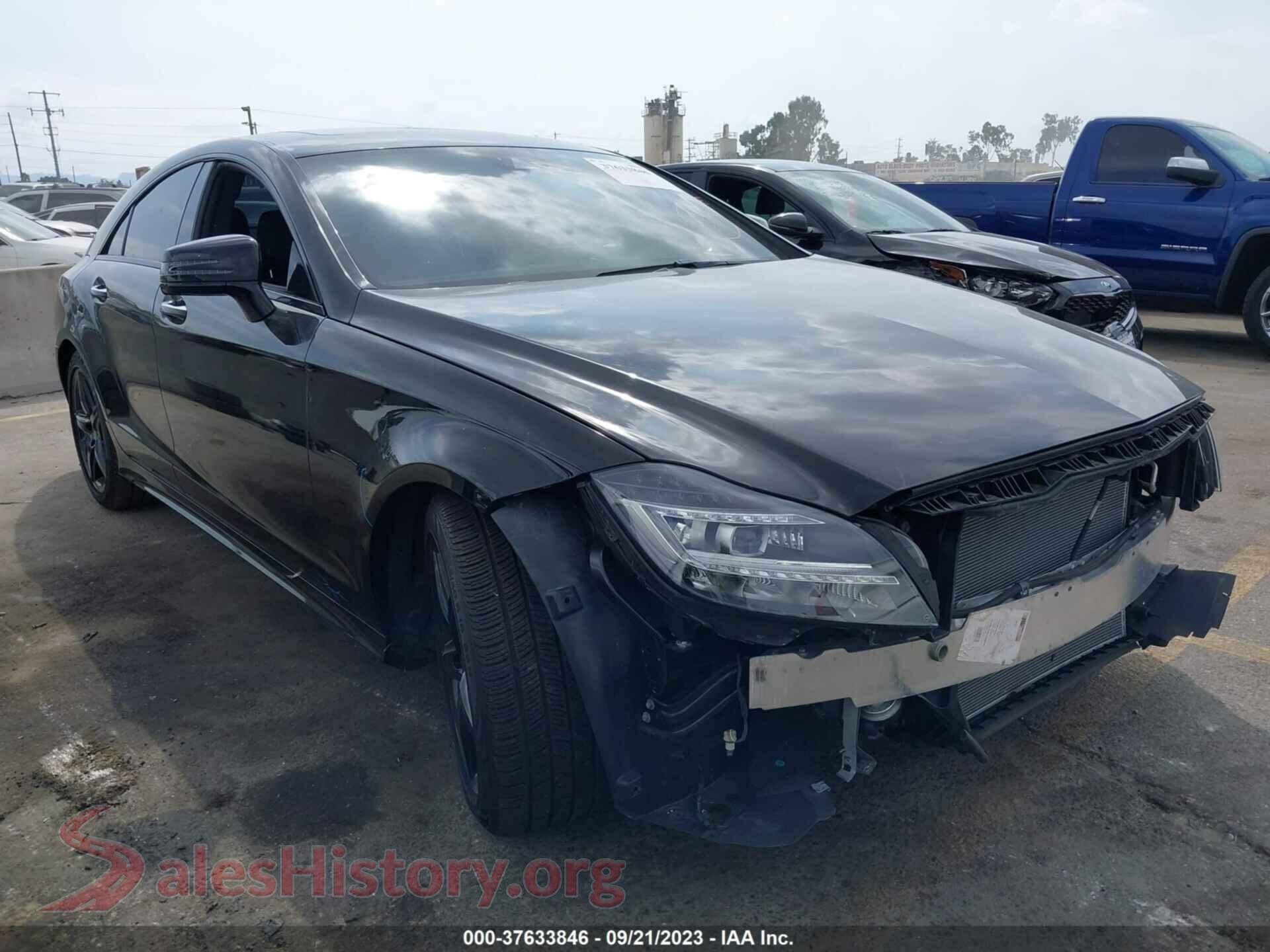 2015 MERCEDES-BENZ CLS-CLASS — VIN WDDLJ6FBXFA143827