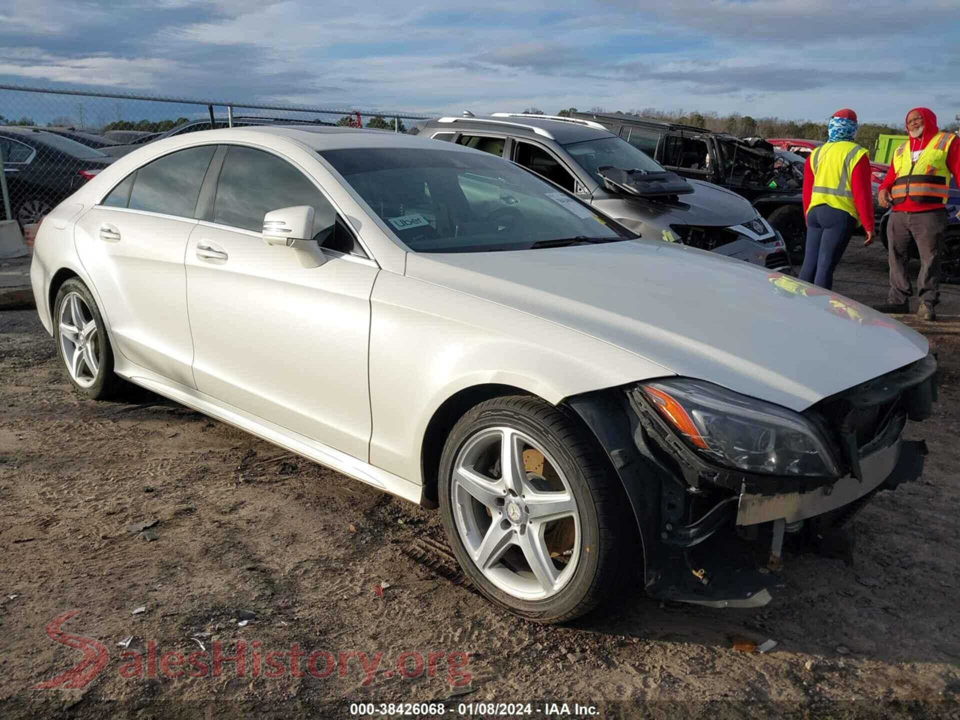2015 MERCEDES-BENZ CLS 400 — VIN WDDLJ6HB0FA134289