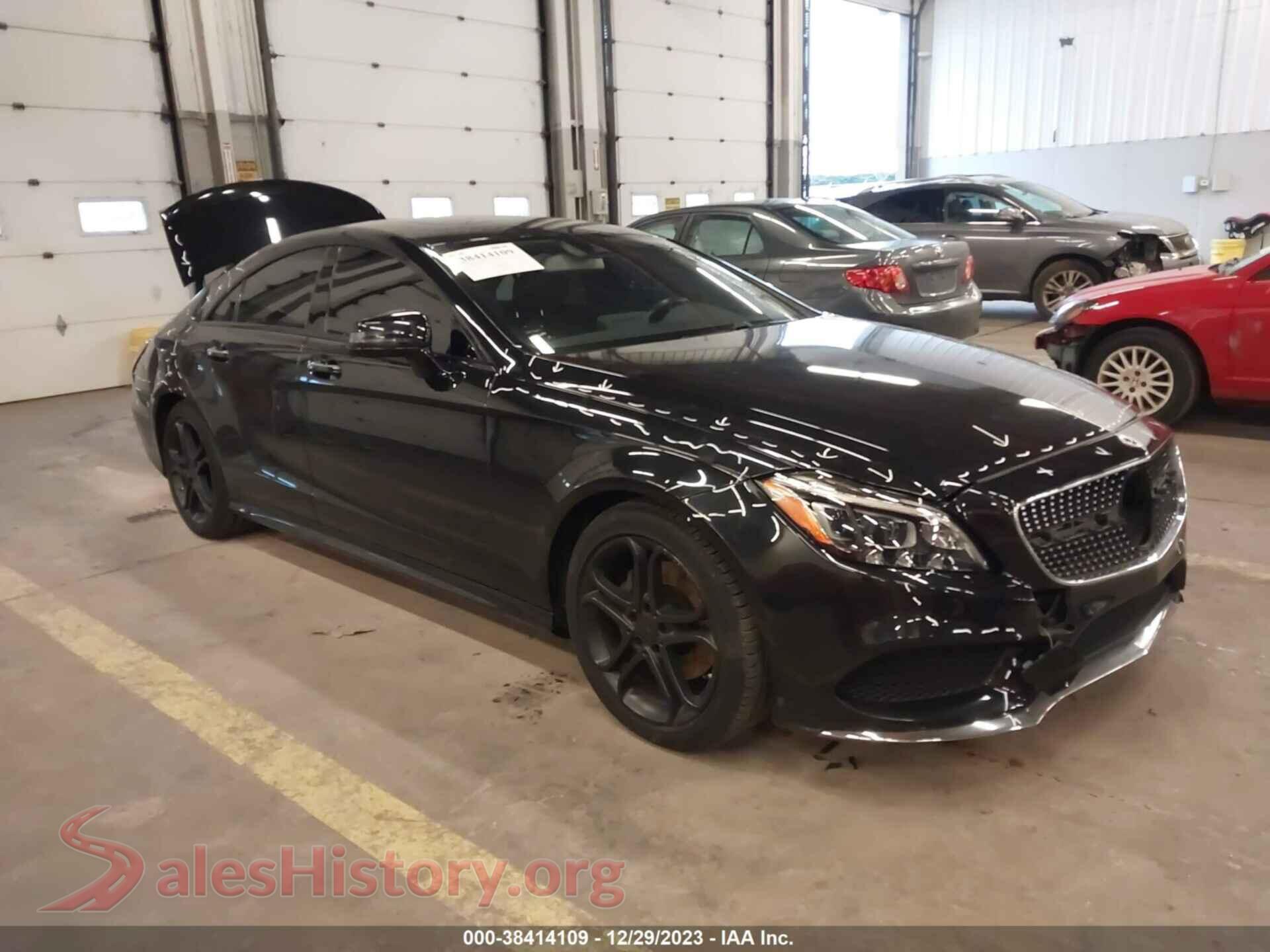 2016 MERCEDES-BENZ CLS 400 — VIN WDDLJ6HB0GA160120