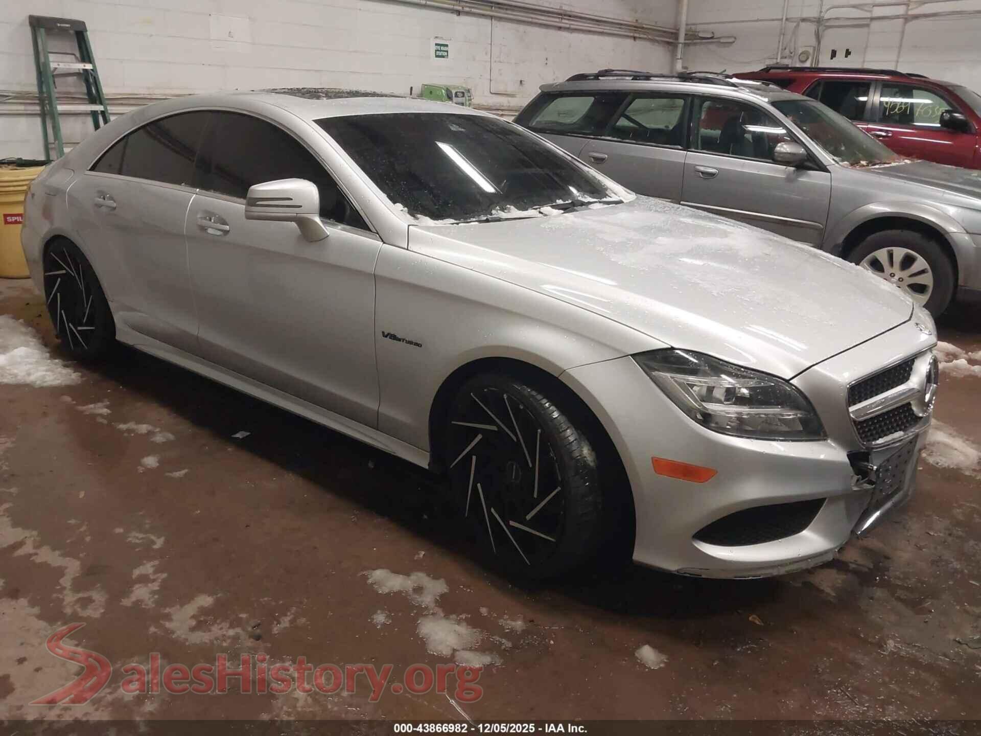 2015 MERCEDES-BENZ CLS 400 — VIN WDDLJ6HB1FA156933