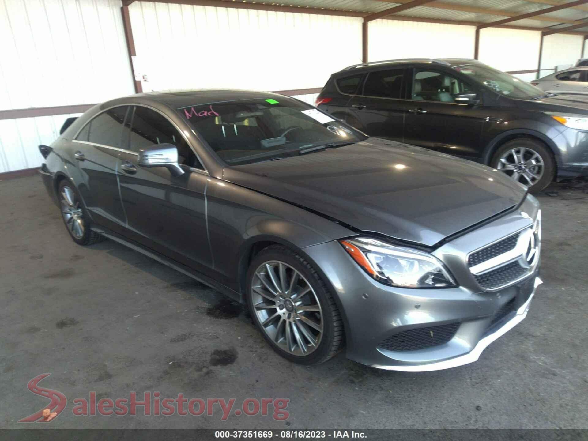 2016 MERCEDES-BENZ CLS — VIN WDDLJ6HB1GA163706