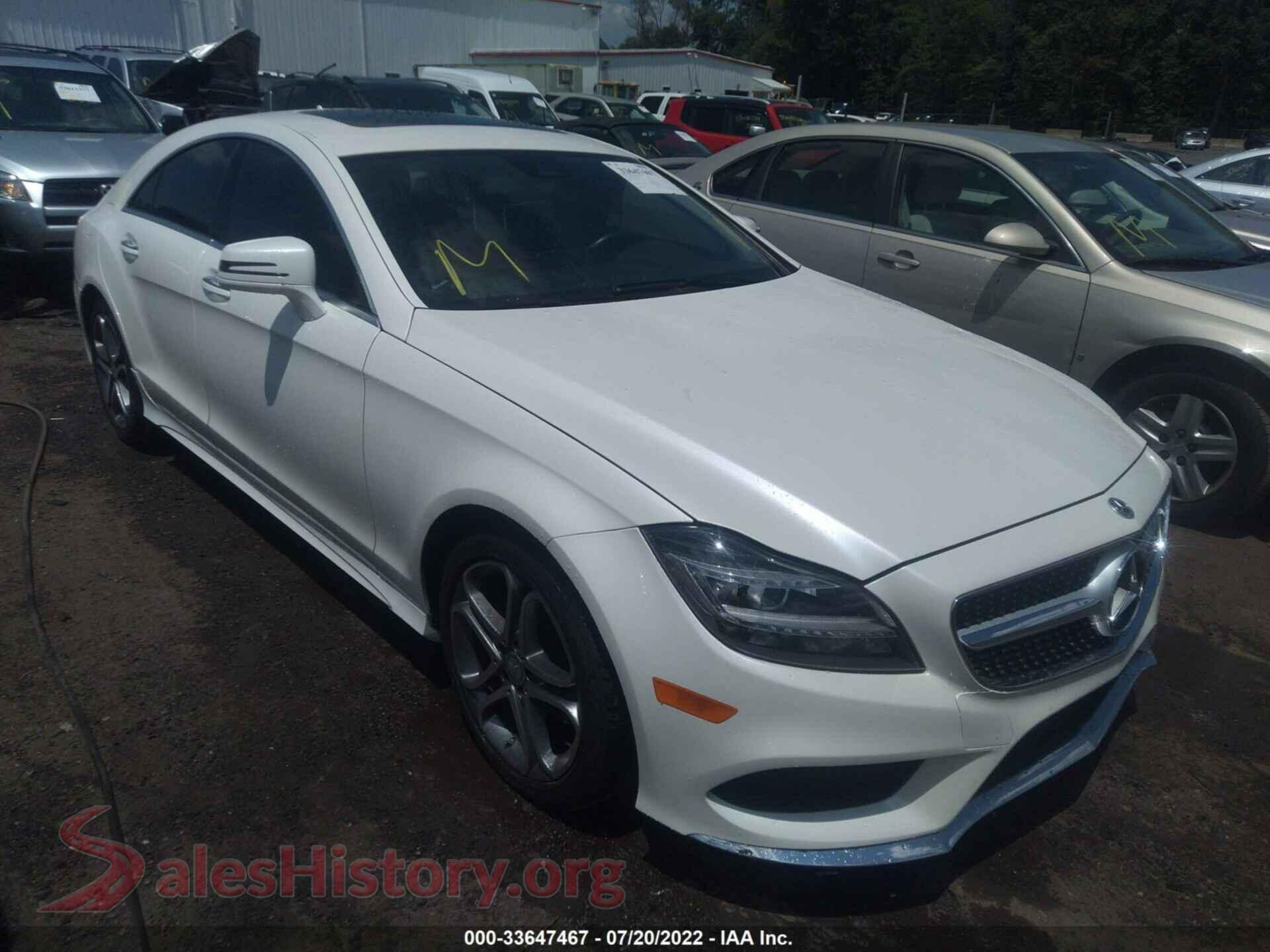 2015 MERCEDES-BENZ CLS-CLASS — VIN WDDLJ6HB4FA146686