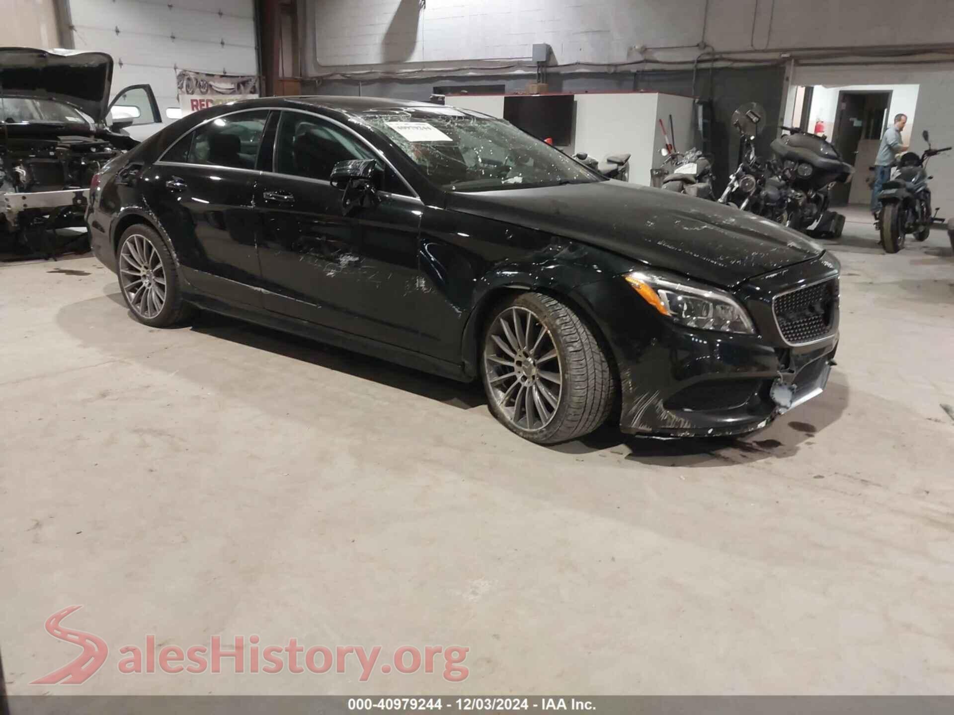 2016 MERCEDES-BENZ CLS 400 — VIN WDDLJ6HB9GA175814