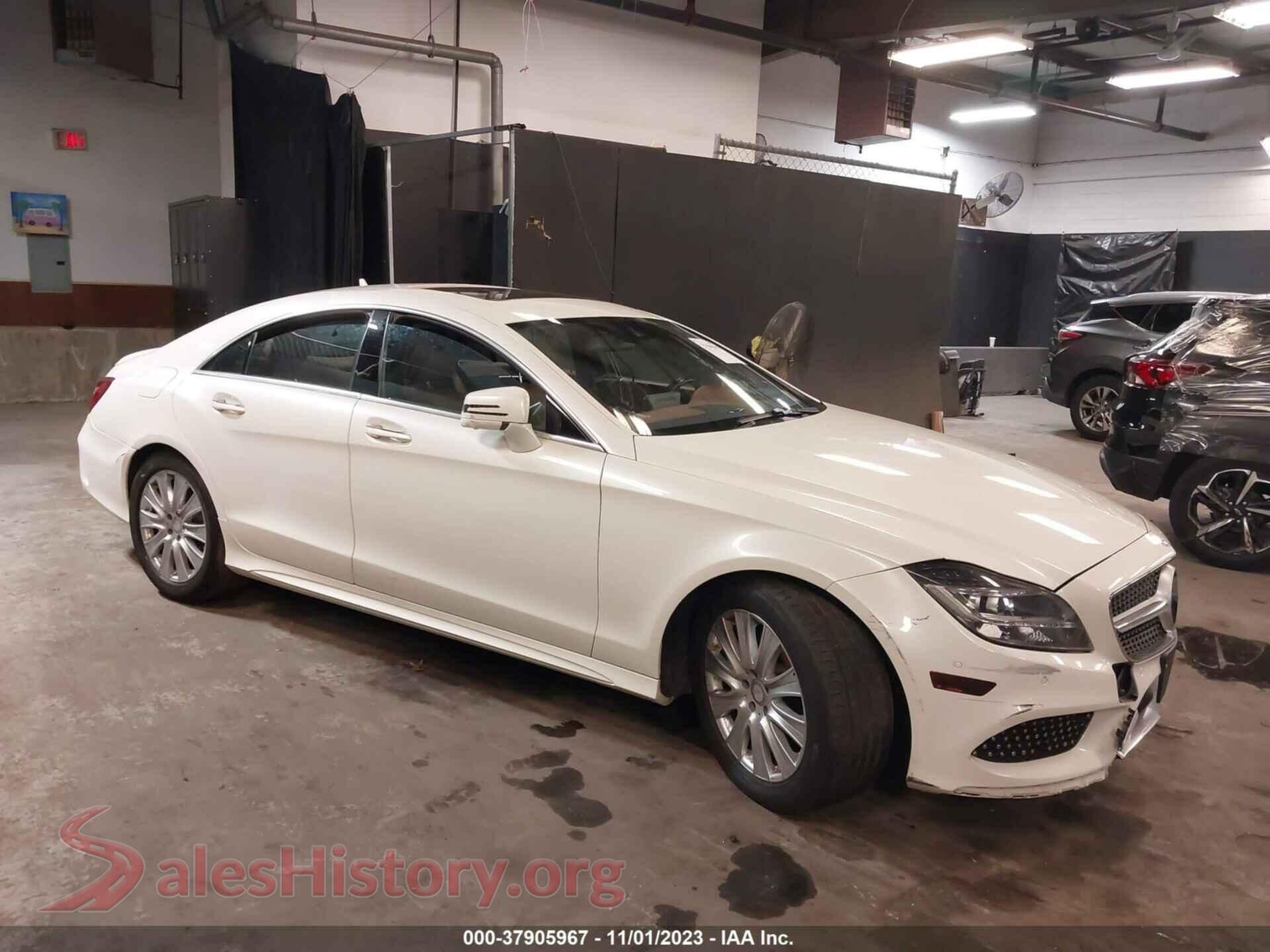2015 MERCEDES-BENZ CLS 400 — VIN WDDLJ6HBXFA140388