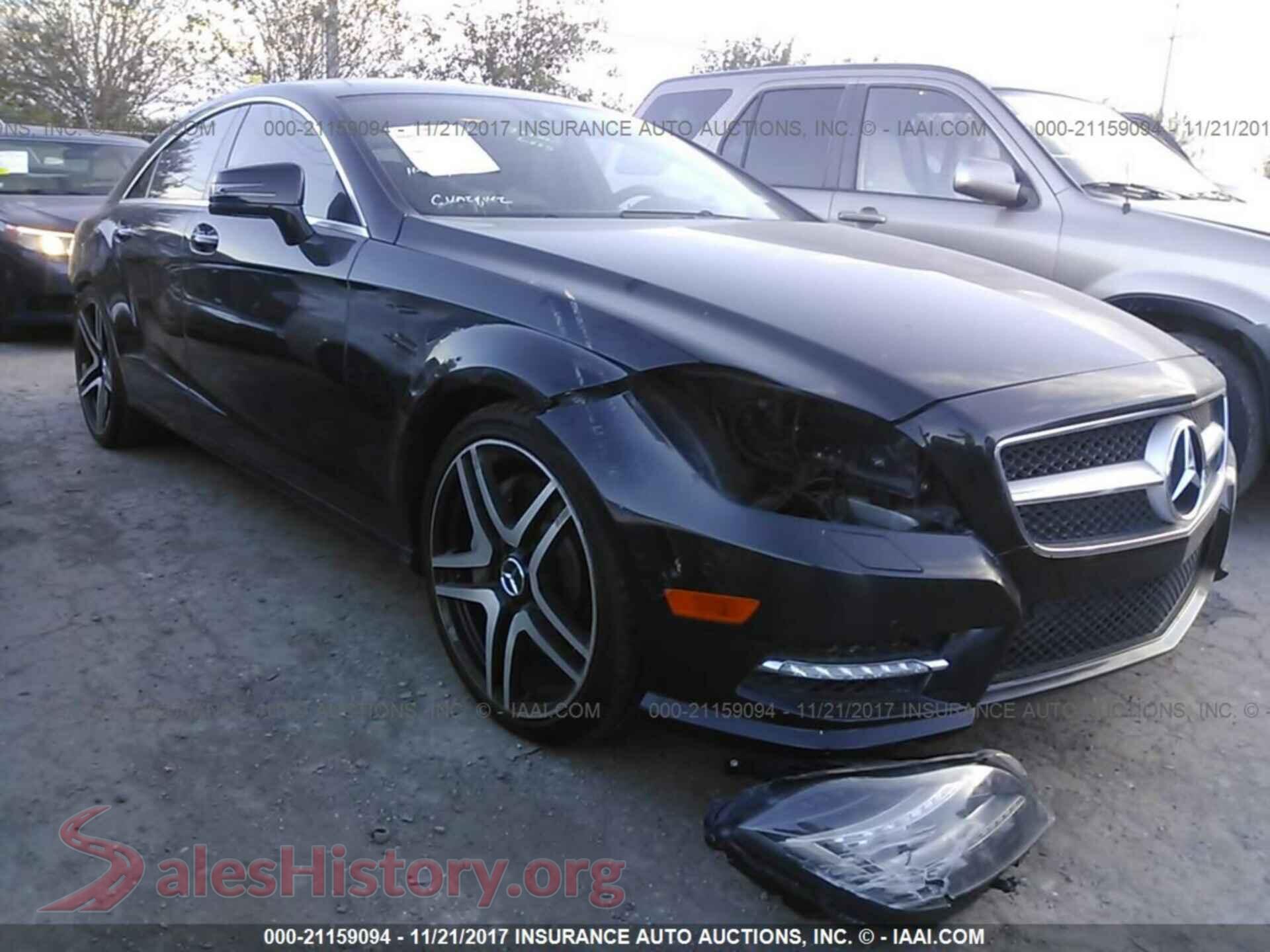 2013 Mercedes-benz Cls — VIN WDDLJ7DB0DA072062