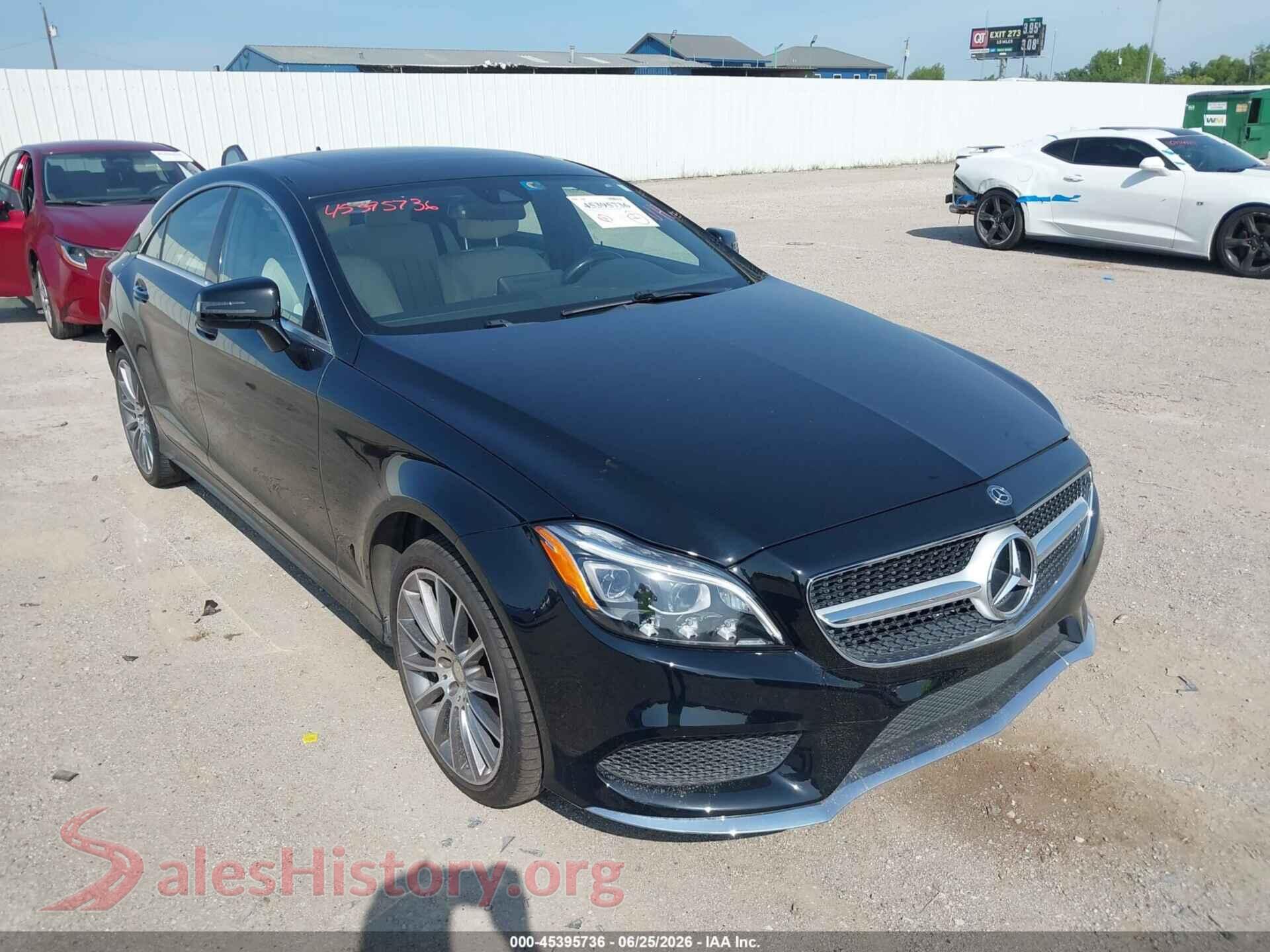 2016 MERCEDES-BENZ CLS 550 — VIN WDDLJ7DB1GA179559