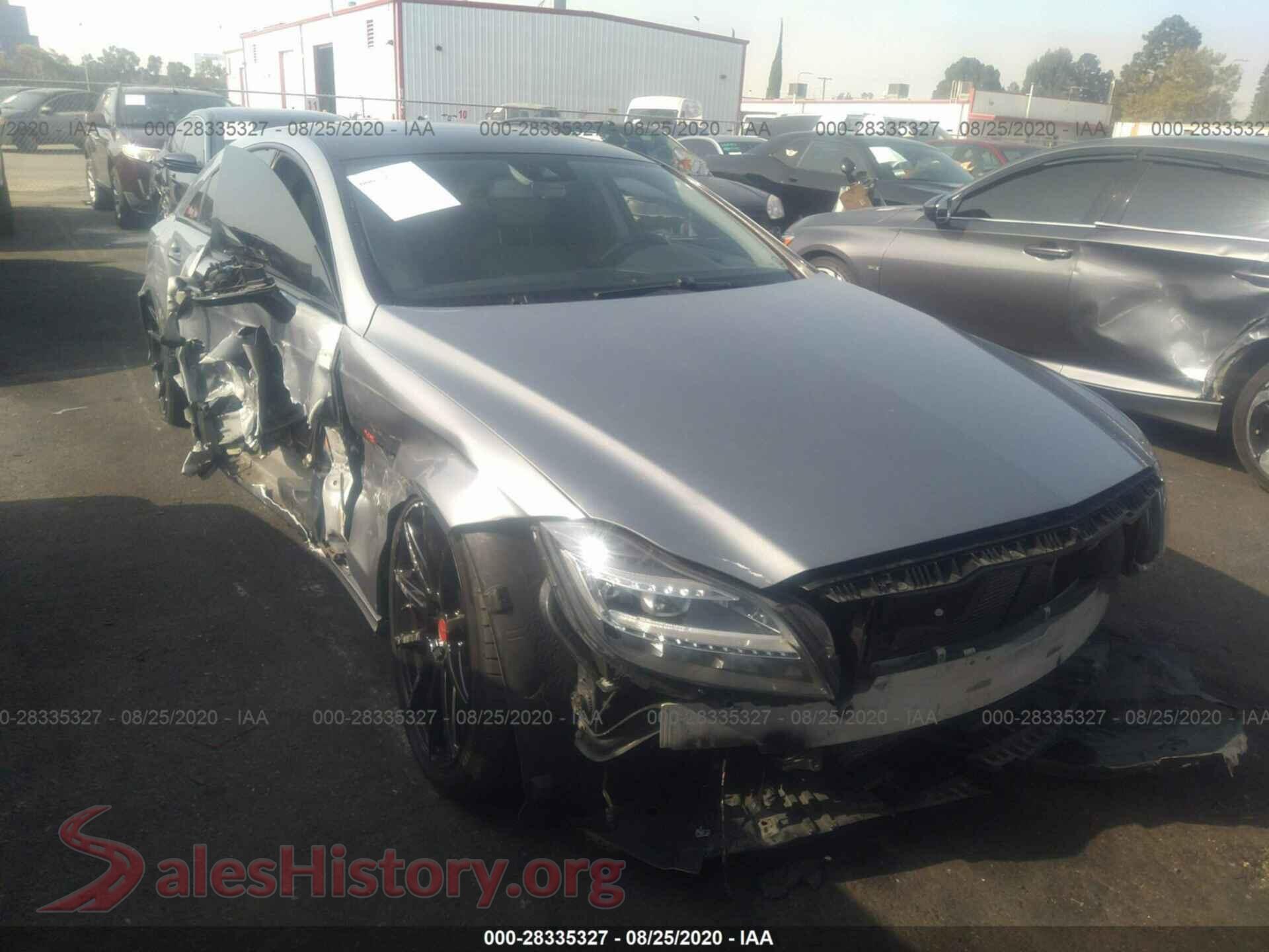 2012 MERCEDES-BENZ CLS-CLASS — VIN WDDLJ7DB2CA018020